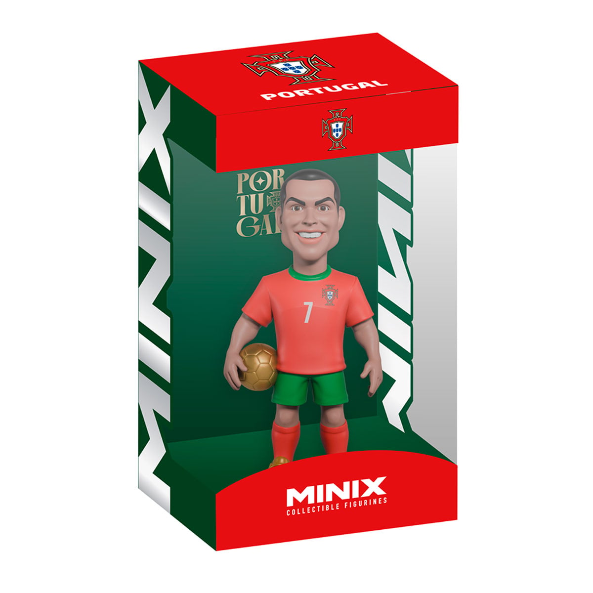 FIGURA DE ACCIÓN MINIX 12CM CRISTIANO RONALDO MUNDIAL PORTUGAL - 2