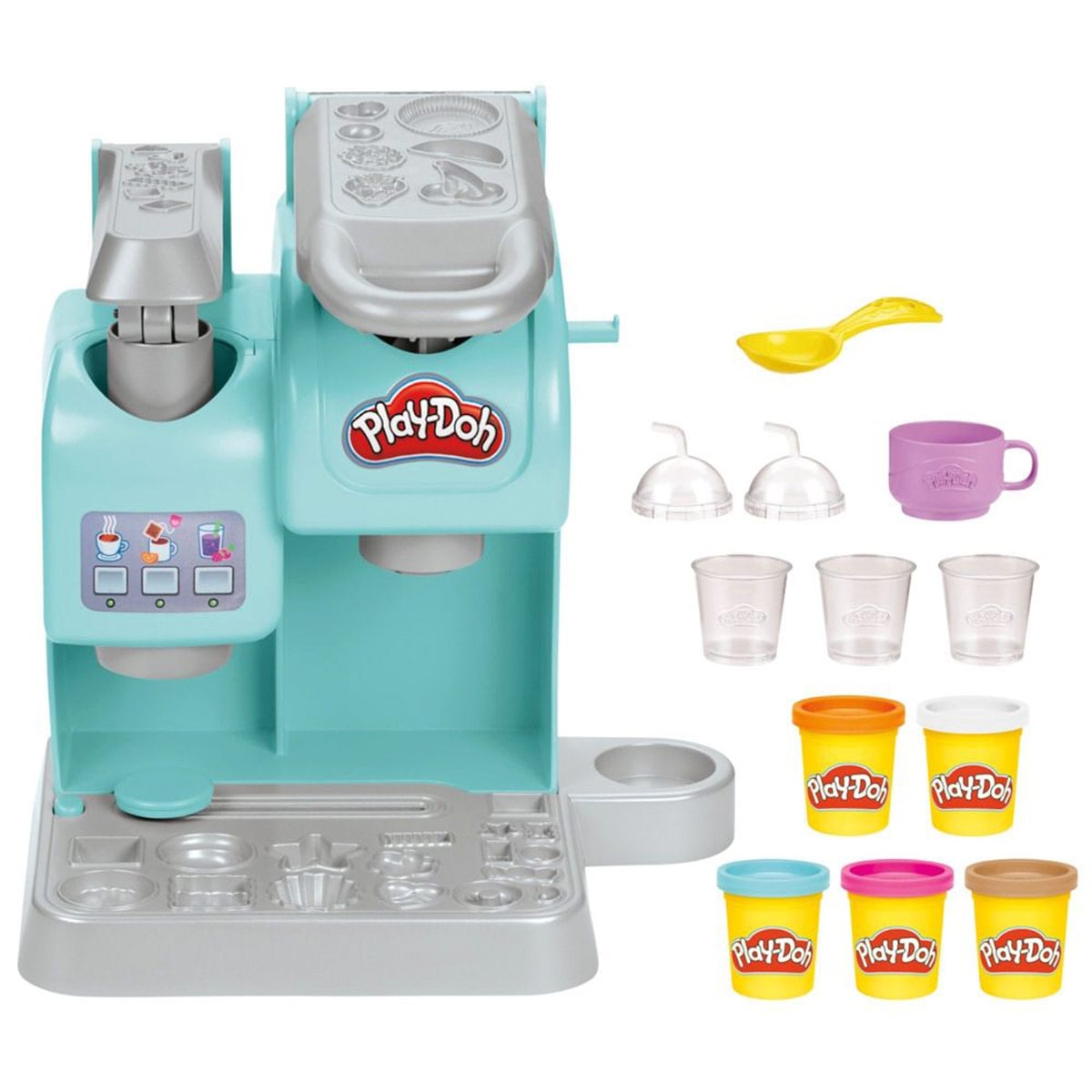 SET DE MASAS MOLDEABLE PLAY DOH KITCHEN CREATIONS SÚPER CAFETERÍA - 2