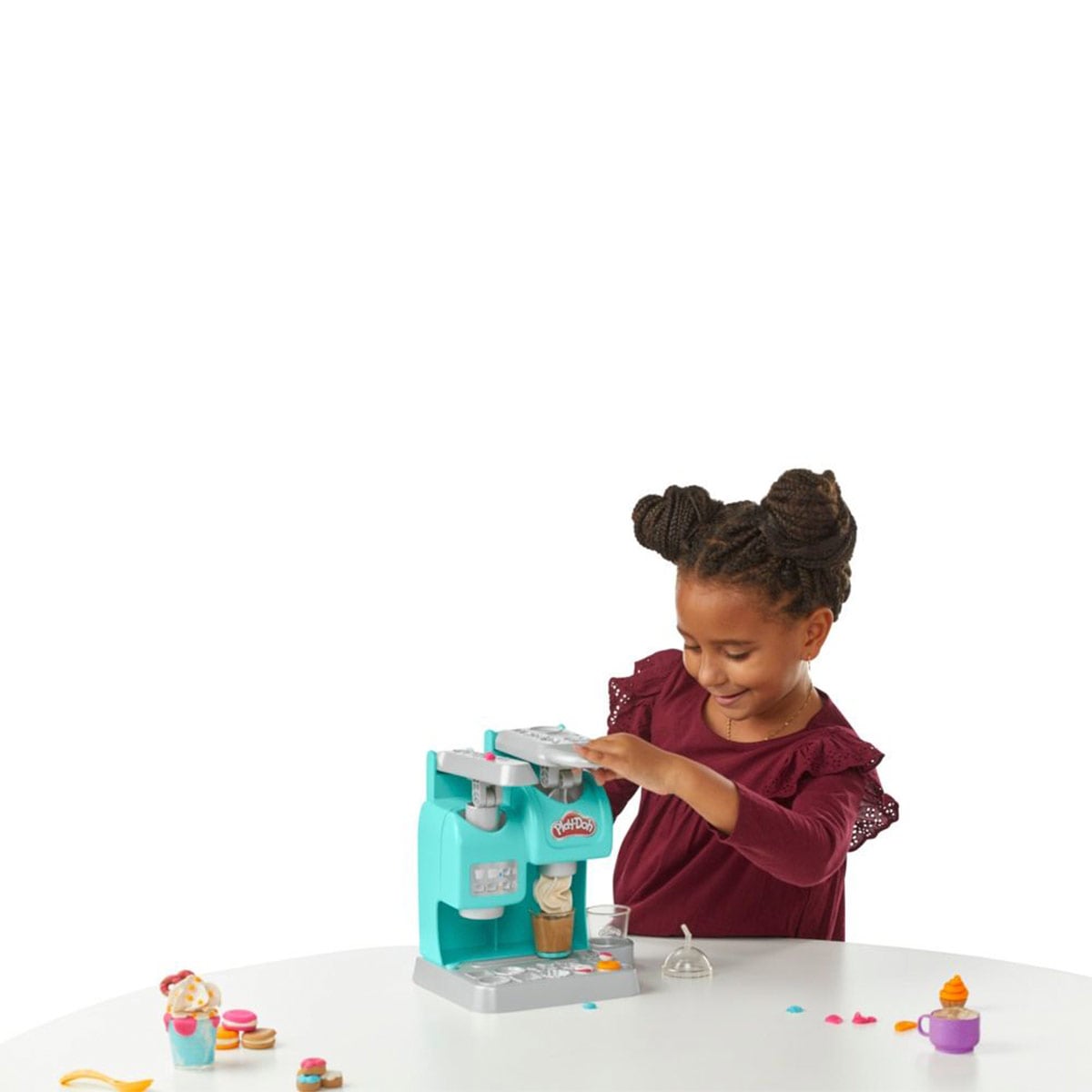 SET DE MASAS MOLDEABLE PLAY DOH KITCHEN CREATIONS SÚPER CAFETERÍA - 12