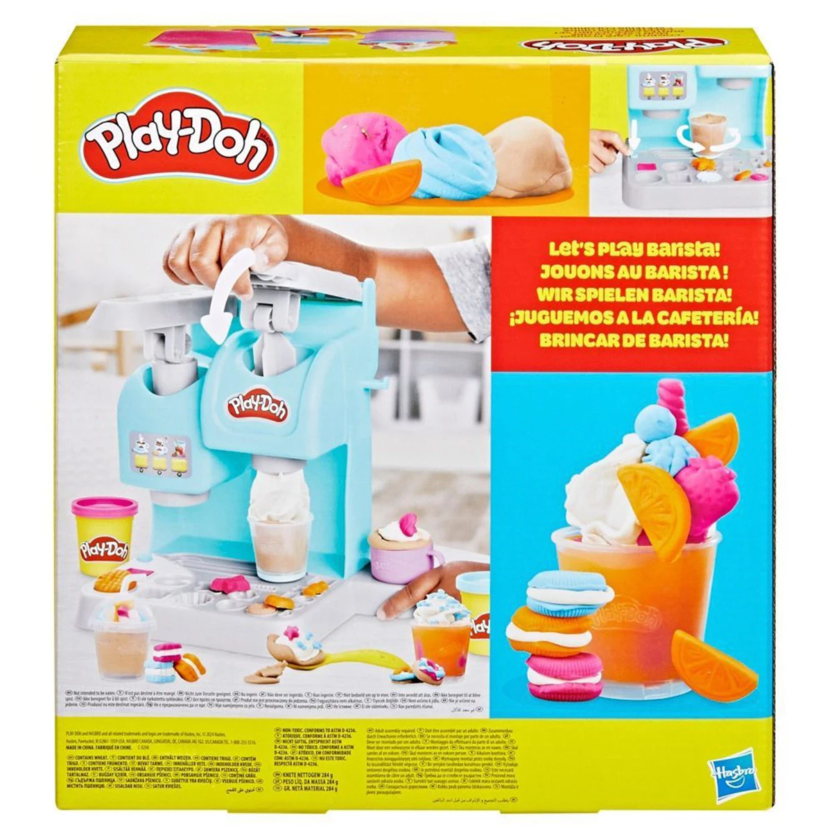 SET DE MASAS MOLDEABLE PLAY DOH KITCHEN CREATIONS SÚPER CAFETERÍA - 15