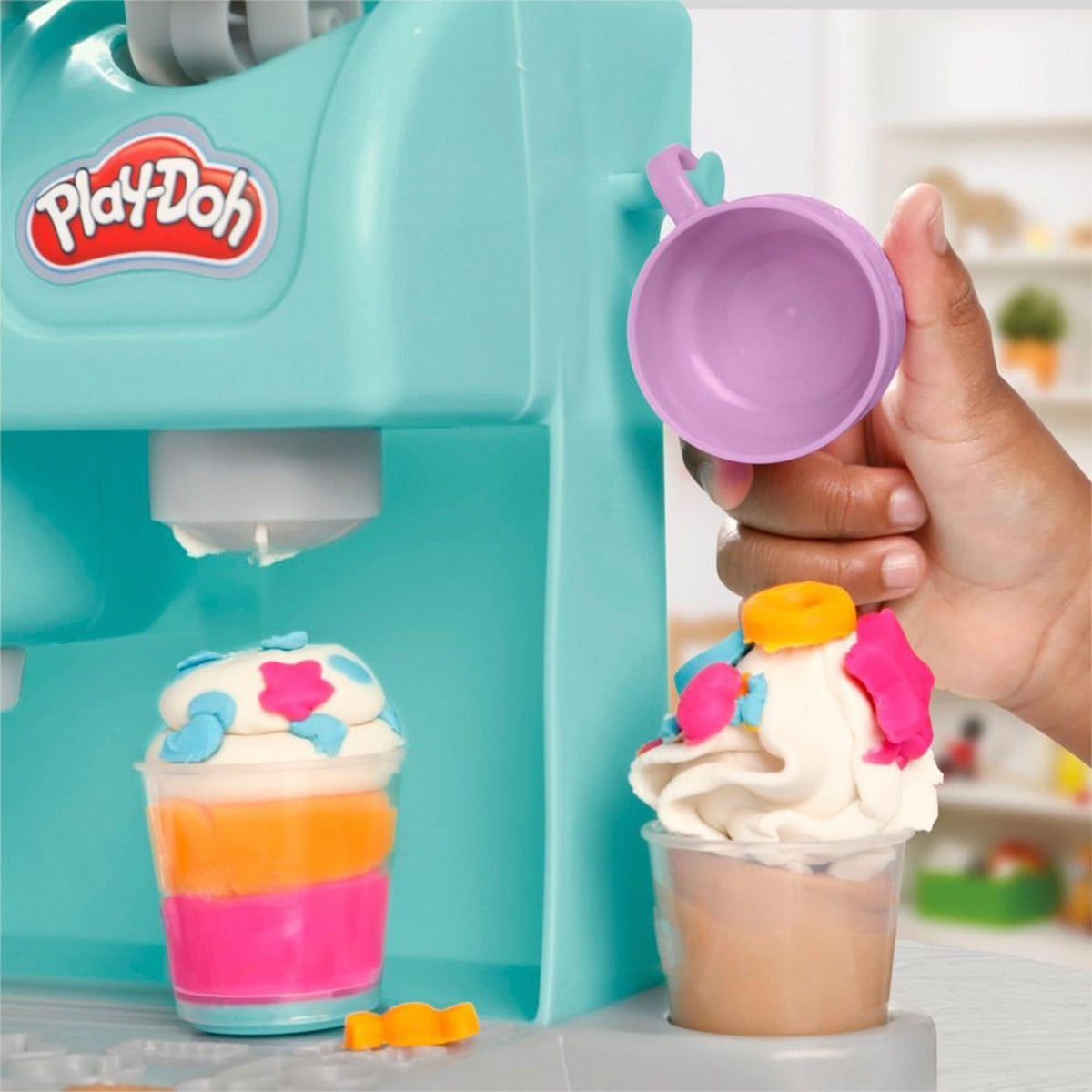SET DE MASAS MOLDEABLE PLAY DOH KITCHEN CREATIONS SÚPER CAFETERÍA - 7