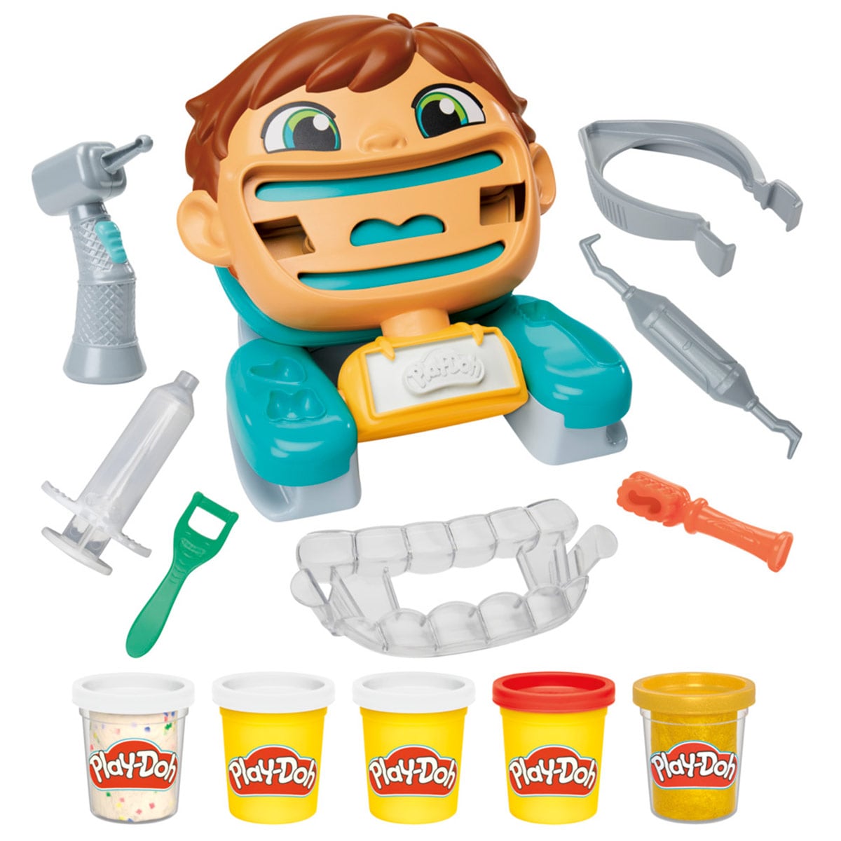 SET DE MASAS MOLDEABLE PLAY DOH DENTISTA DE LA DIVERSIÓN - 2