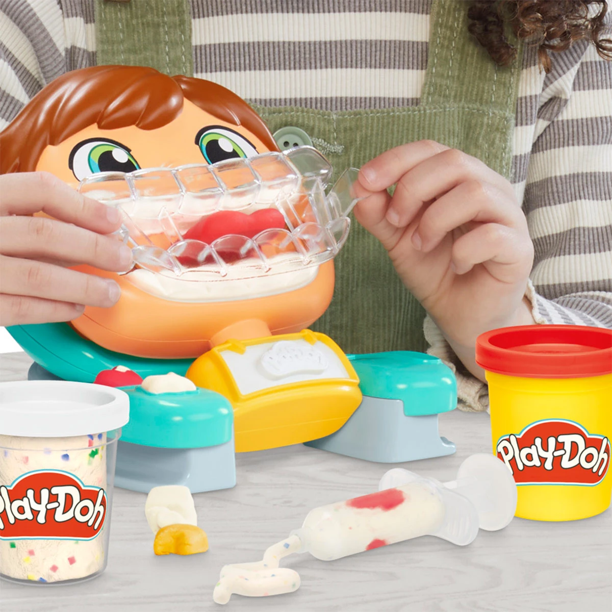 SET DE MASAS MOLDEABLE PLAY DOH DENTISTA DE LA DIVERSIÓN - 7