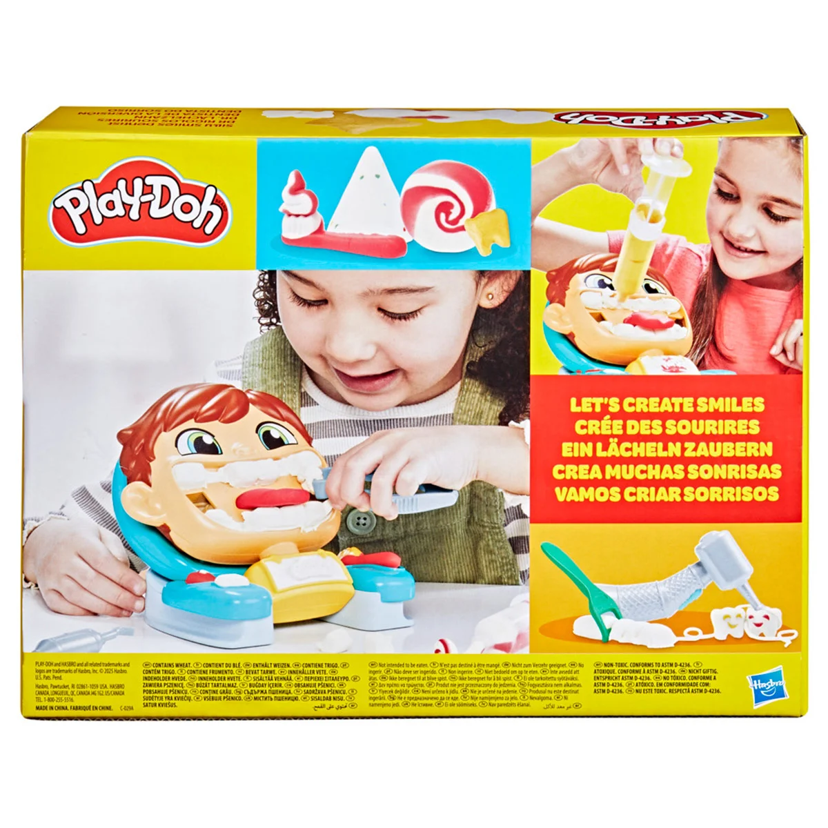 SET DE MASAS MOLDEABLE PLAY DOH DENTISTA DE LA DIVERSIÓN - 9