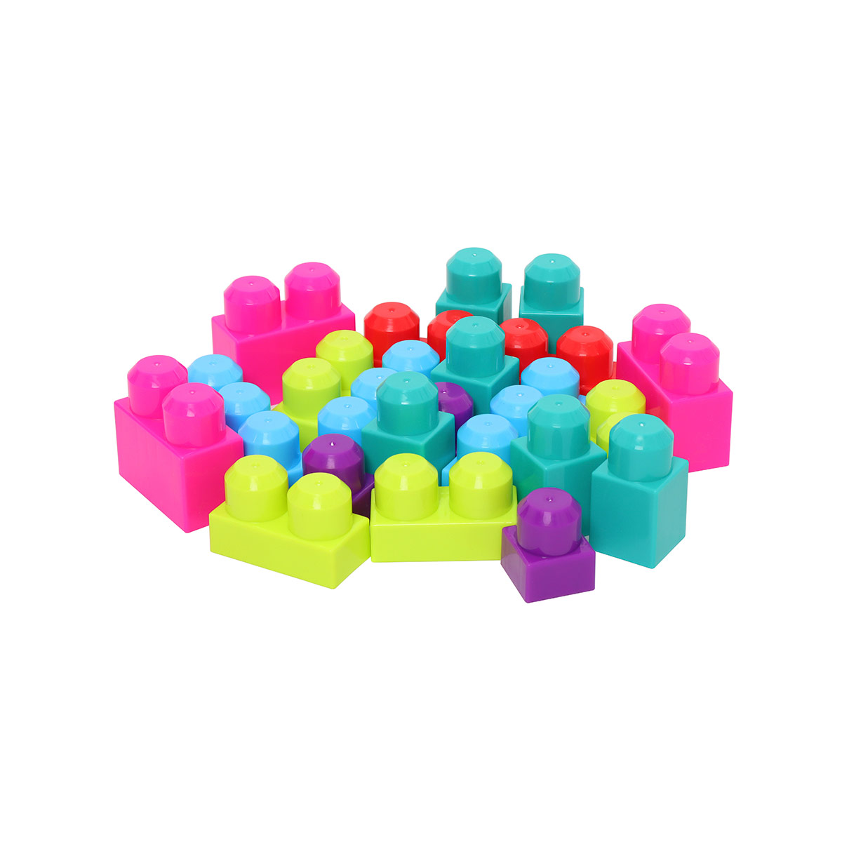 BLOQUES DE CONTRUCCIÓN HAPPY LINE BUCKET GIRA LA CABEZA DE ANIMAL 20 PIEZAS - 4