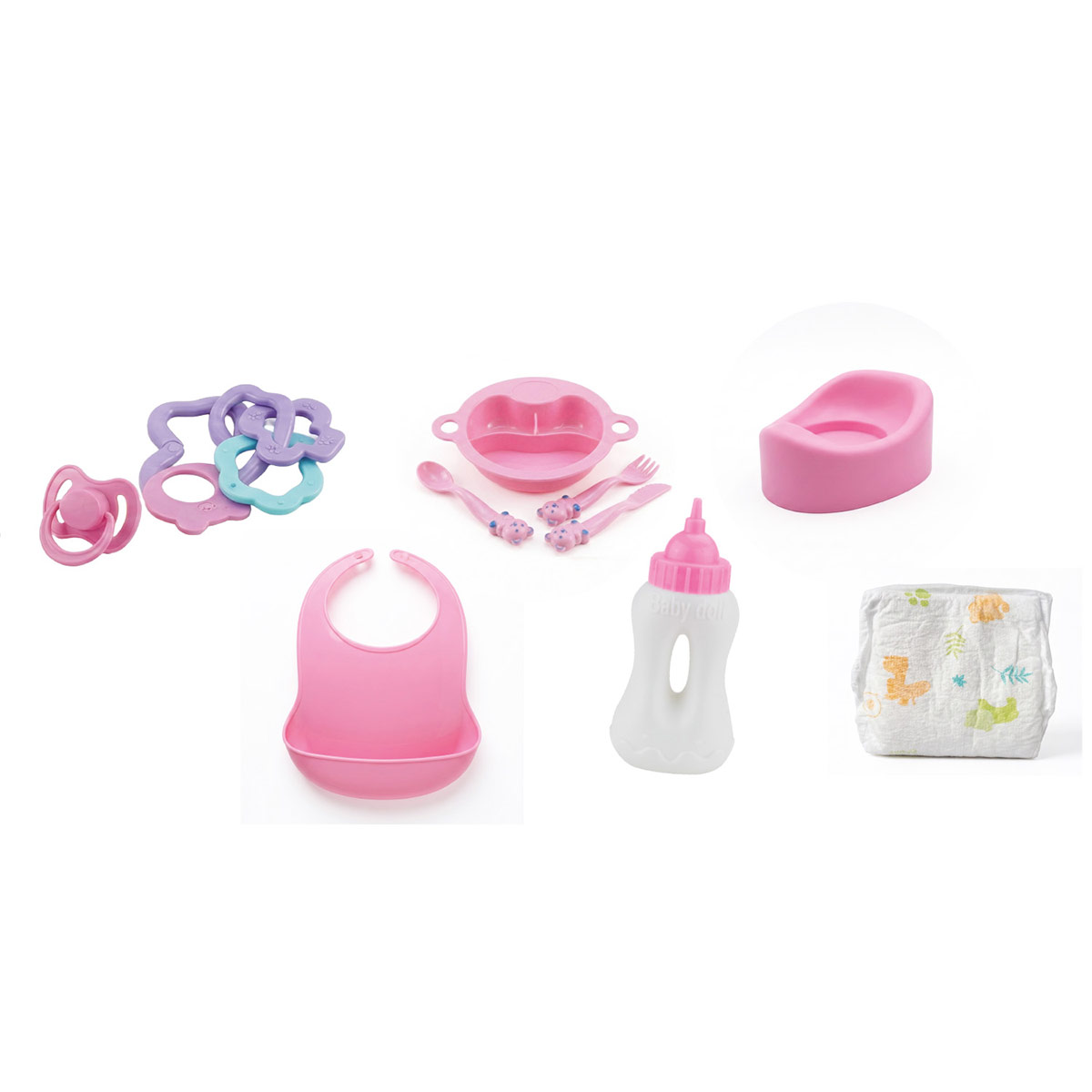 MUÑECA BOSTECITOS CON SILLA BALANCIN - 3