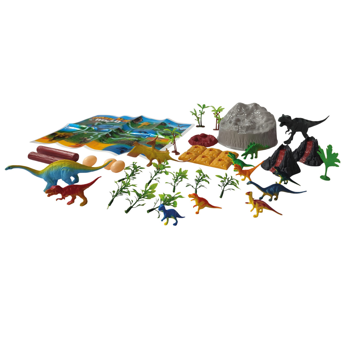 SET FIGURAS HARVEST BUCKET DINO 34 PIEZAS - 2