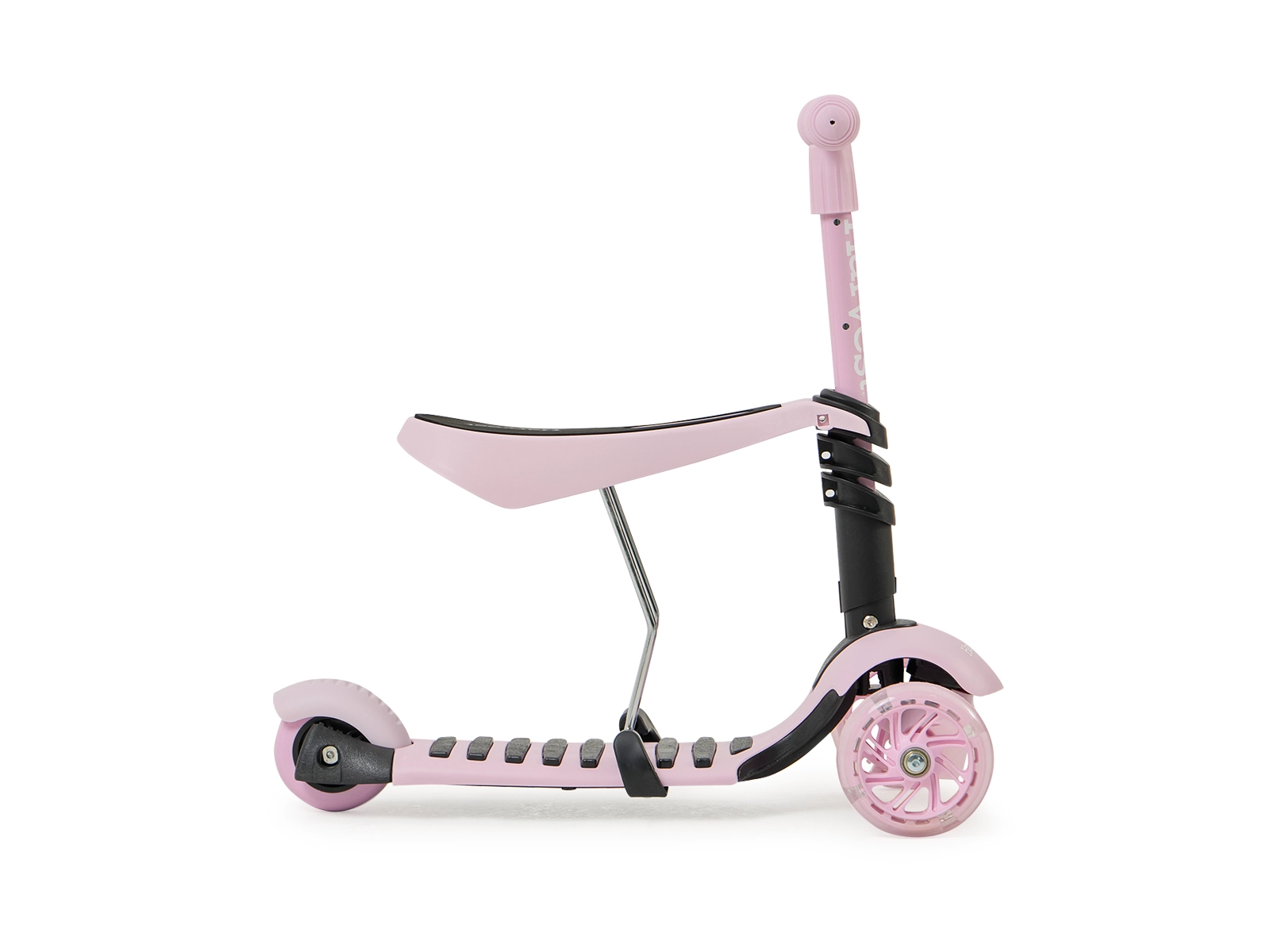 SCOOTER HARVEST 3 EN 1 CON LUCES PARA NIÑOS ROSA - 1