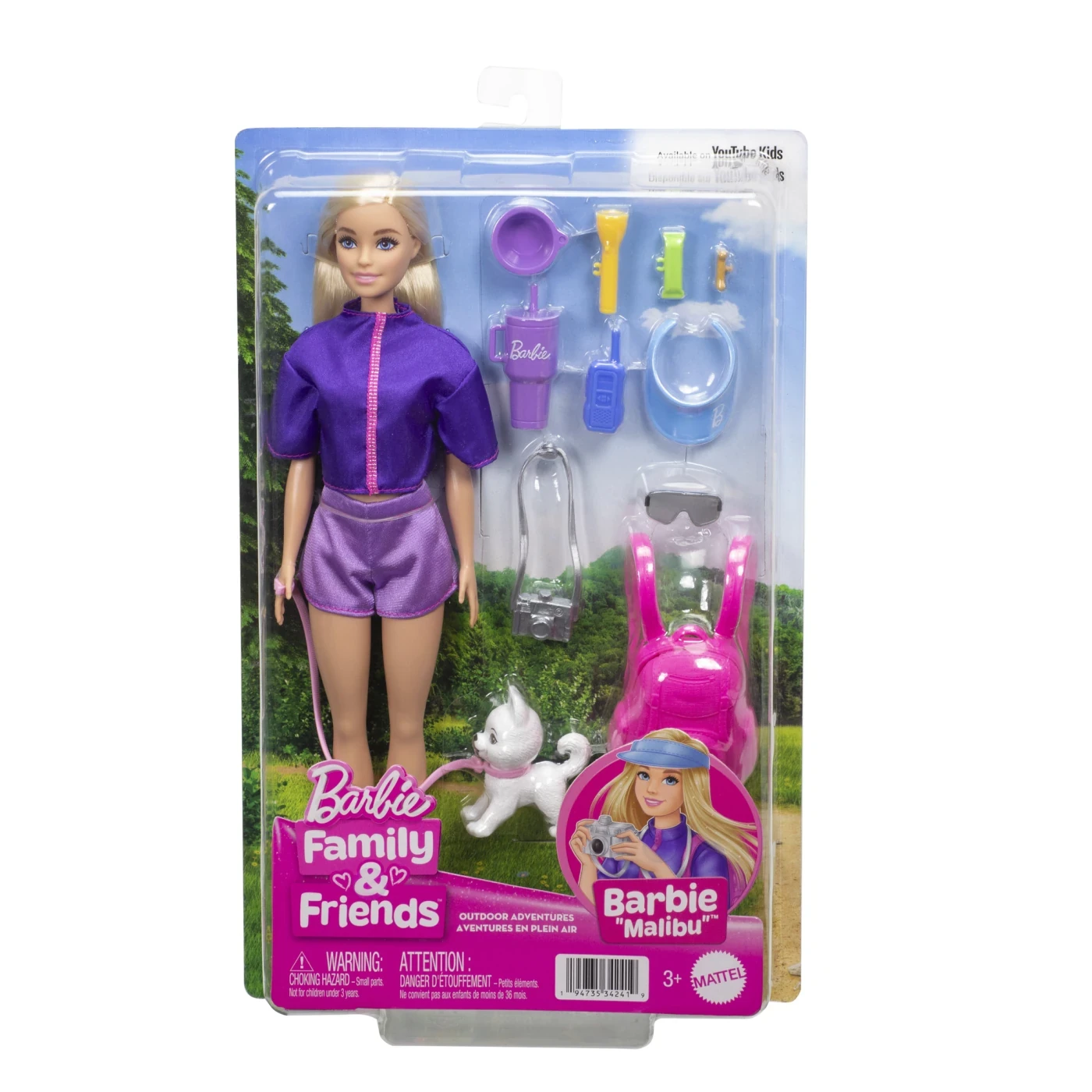 MUÑECA BARBIE CON MASCOTA Y ACCESORIOS - 1