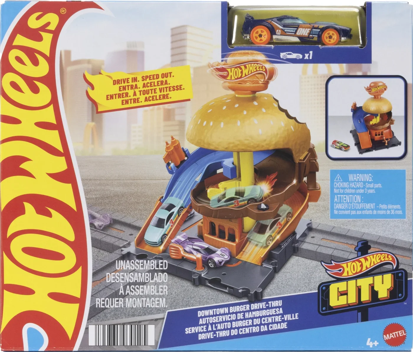 PISTAS SORPRESA DOWNTOWN HOT WHEELS - 1