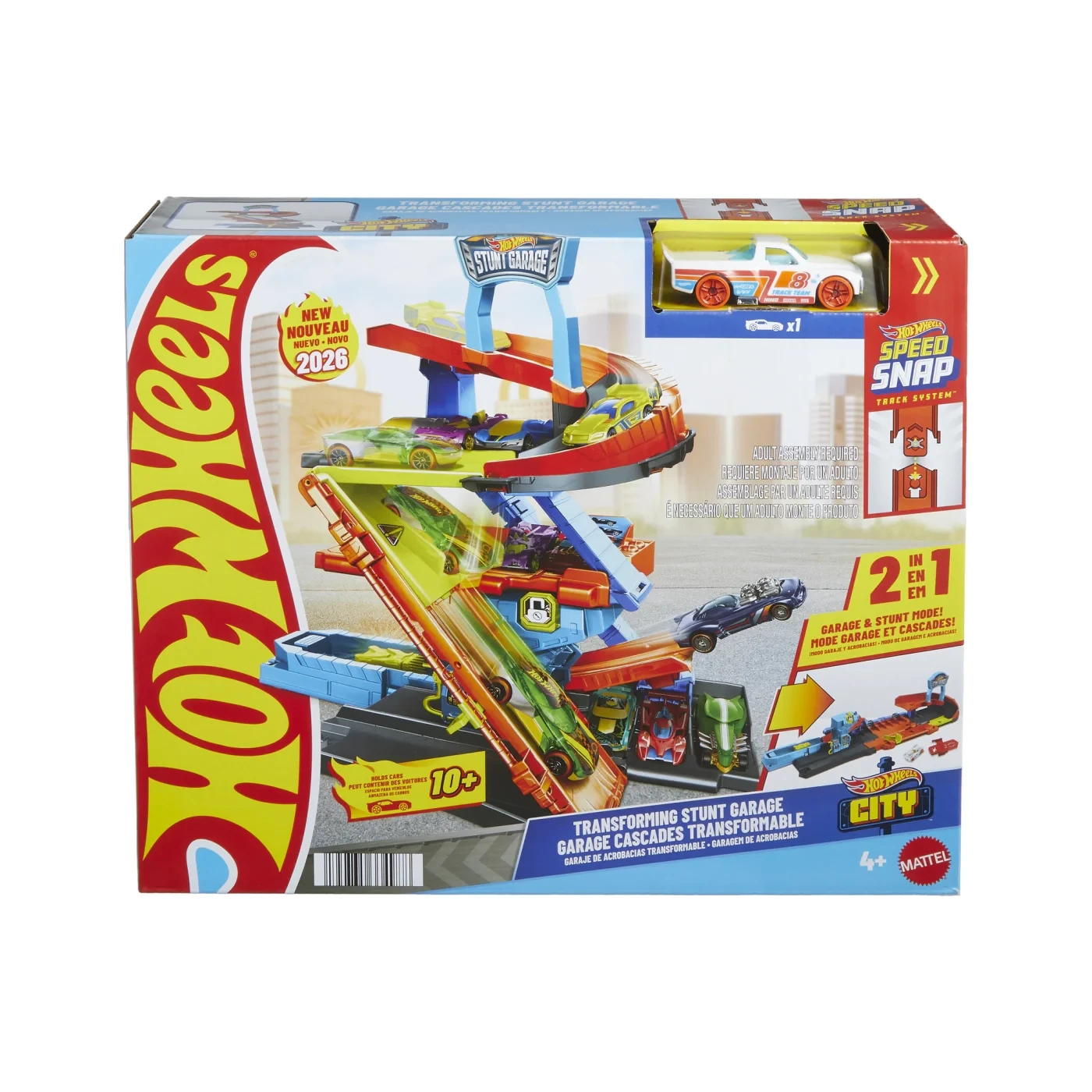 PISTA GARAGE DE ACROBACIAS HOT WHEELS - 1