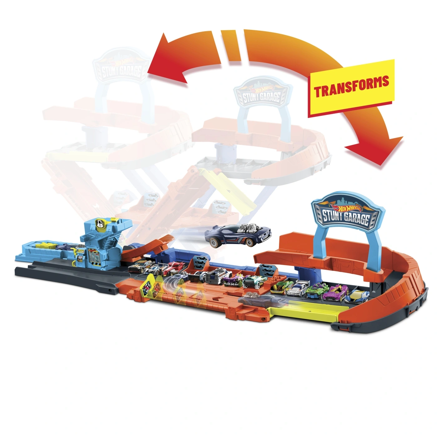 PISTA GARAGE DE ACROBACIAS HOT WHEELS - 5