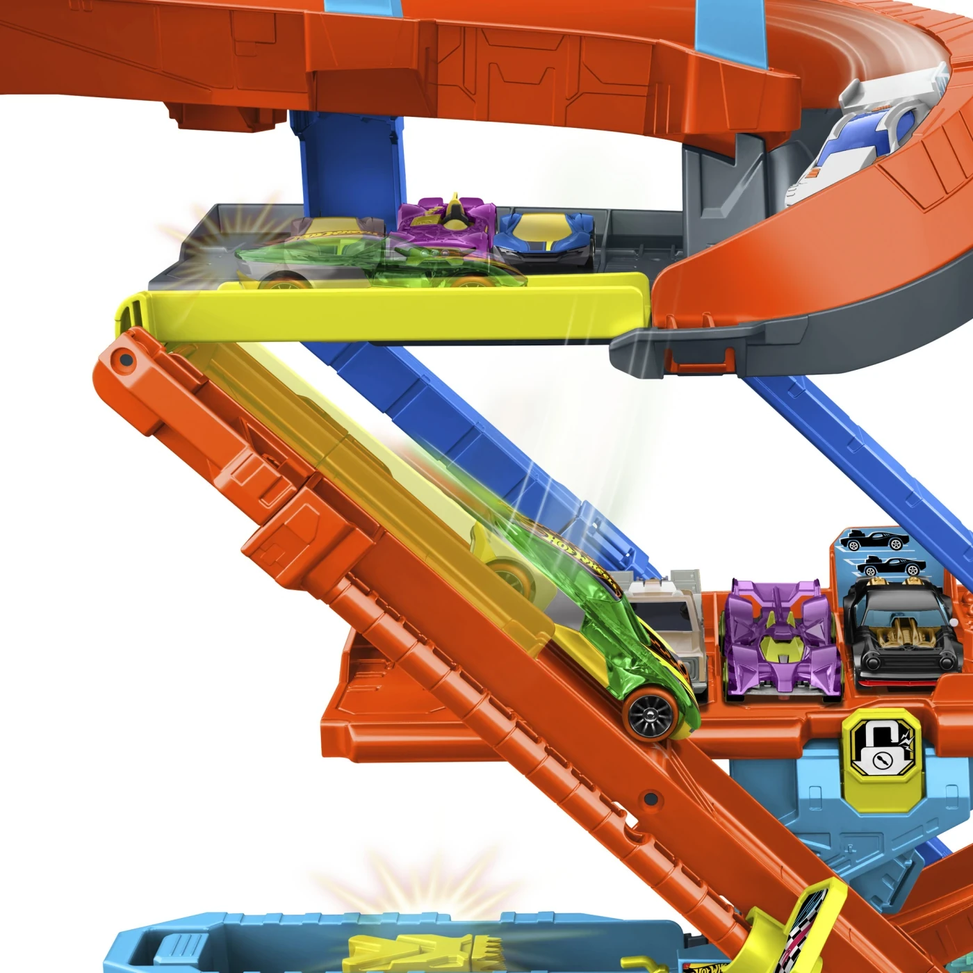 PISTA GARAGE DE ACROBACIAS HOT WHEELS - 6