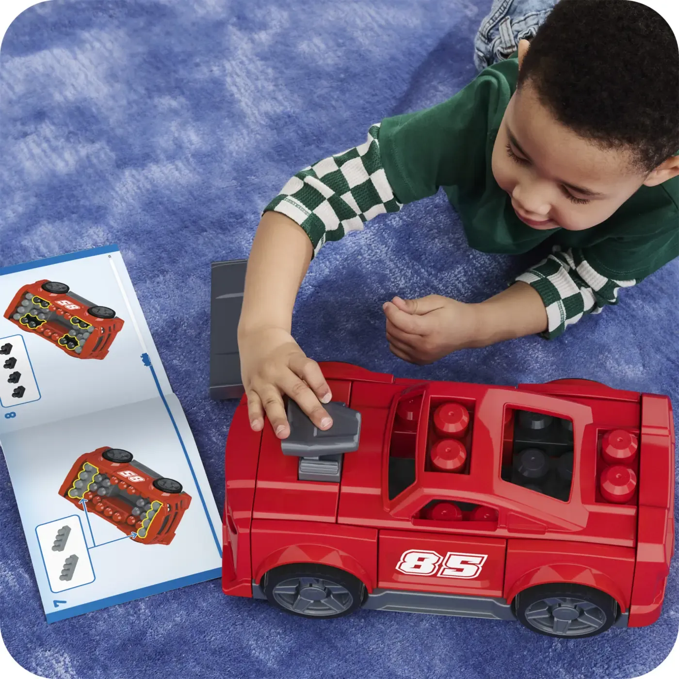 3 EN 1 AUTO ARMA Y ACELERA MEGA BLOKS - 3