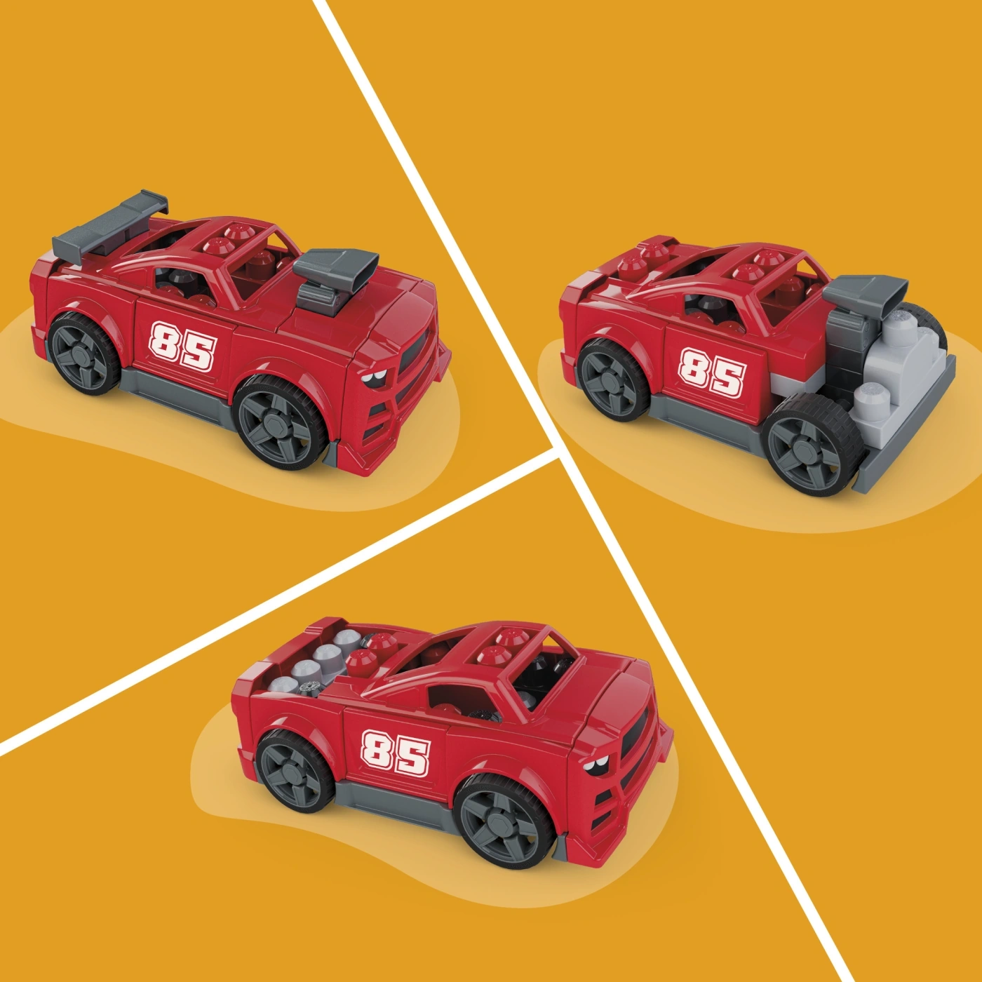 3 EN 1 AUTO ARMA Y ACELERA MEGA BLOKS - 6