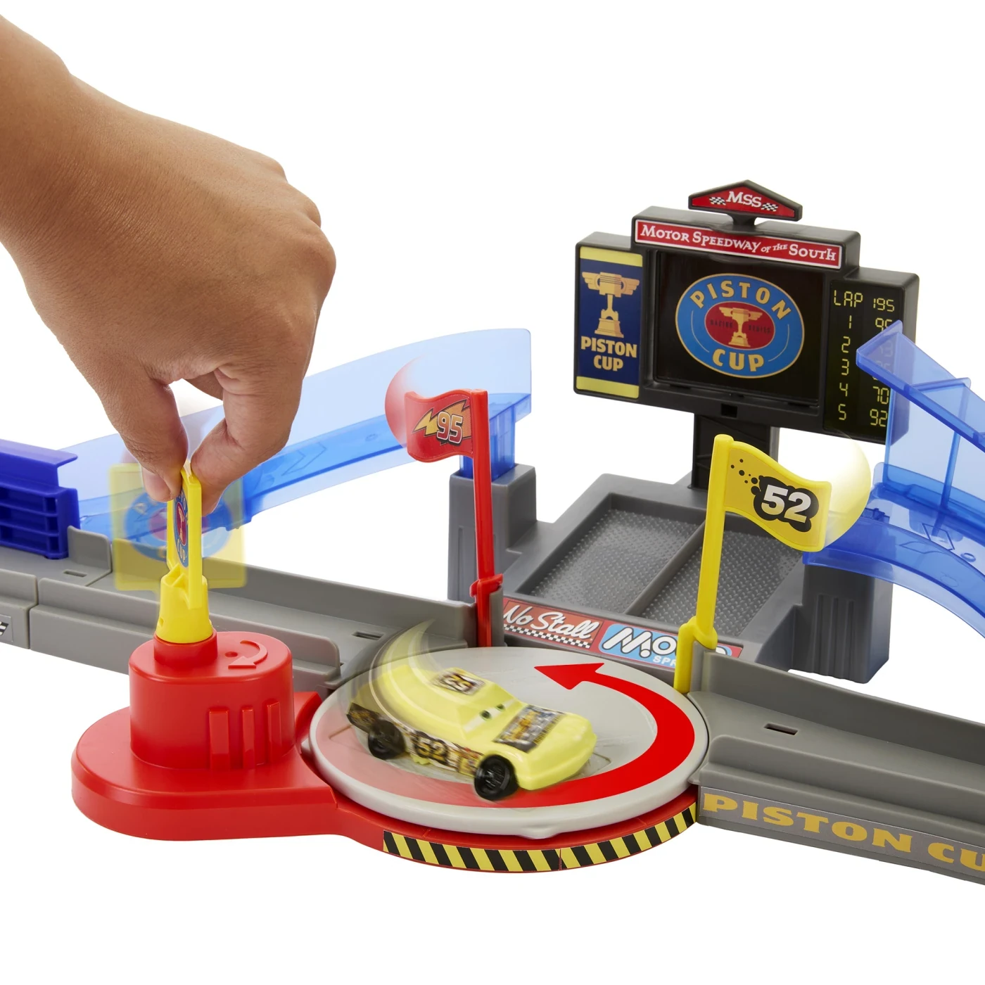 PISTA DE ACROBACIAS DE LA COPA PISTÓN CARS DE DISNEY Y PIXAR - 2