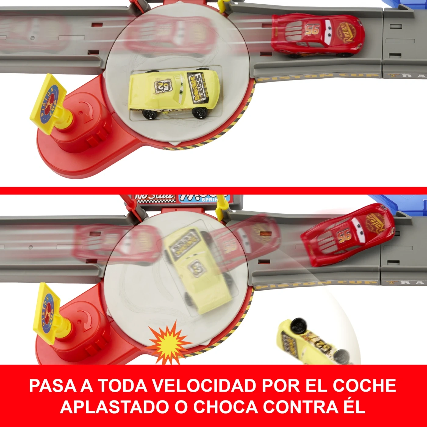 PISTA DE ACROBACIAS DE LA COPA PISTÓN CARS DE DISNEY Y PIXAR - 14