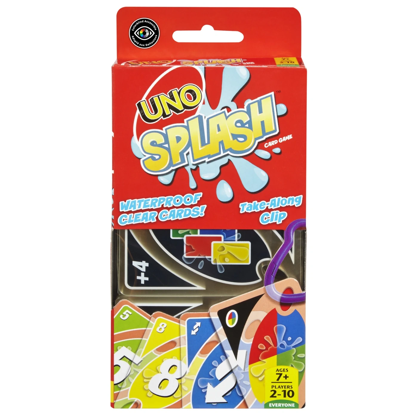 JUEGO DE CARTAS UNO SPLASH - 1
