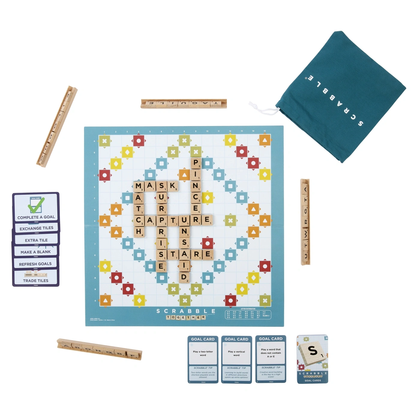 JUEGO DE MESA SCRABBLE MADERA - 2