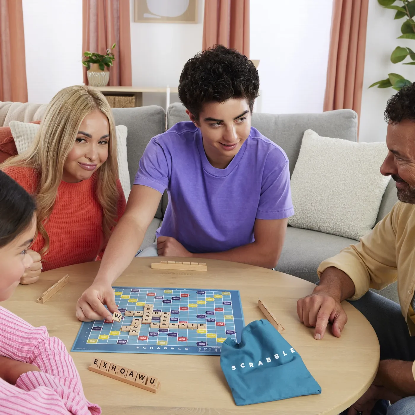 JUEGO DE MESA SCRABBLE MADERA - 6
