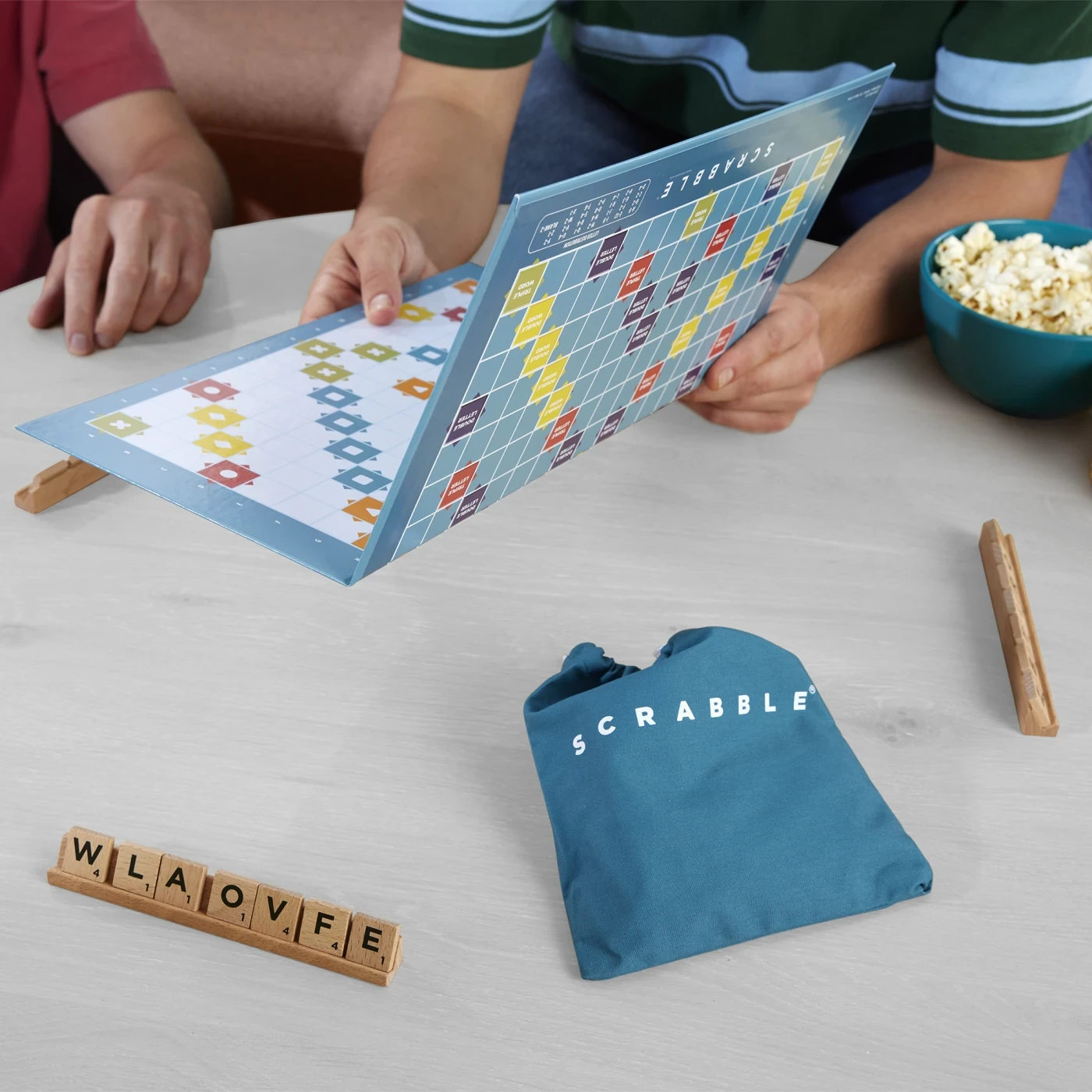 JUEGO DE MESA SCRABBLE MADERA - 7