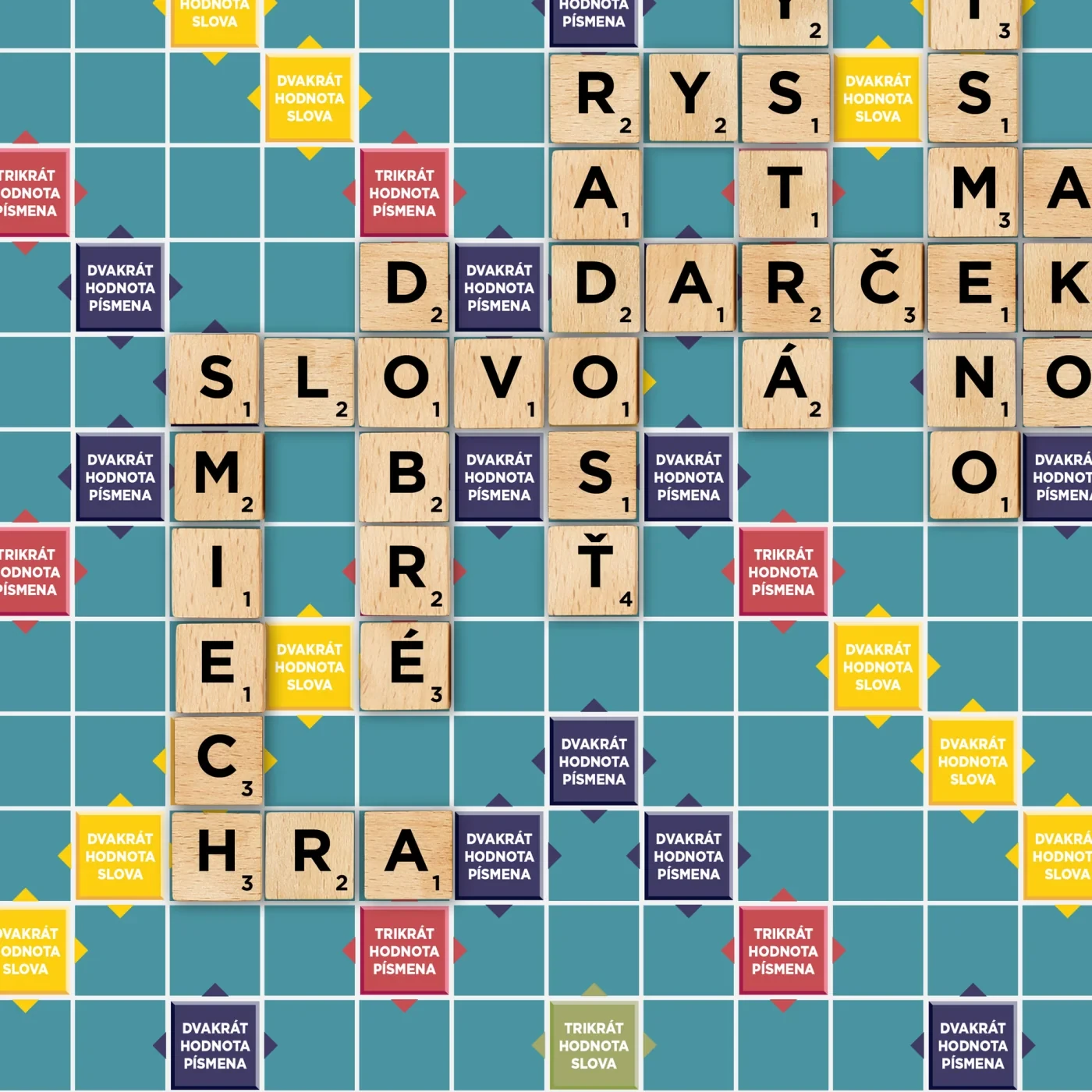 JUEGO DE MESA SCRABBLE MADERA - 8