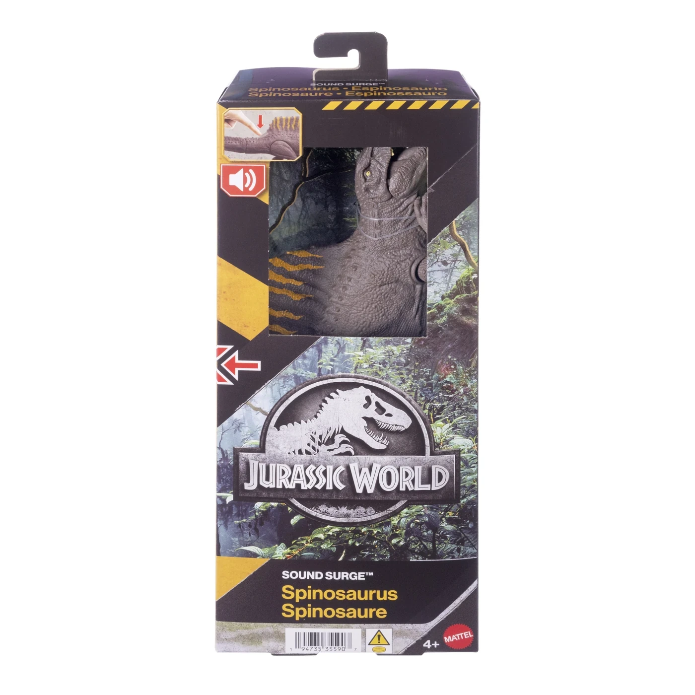 DINOSAURIO DE 12 PULGADAS CON EFECTOS DE SONIDO JURASSIC WORLD - 2