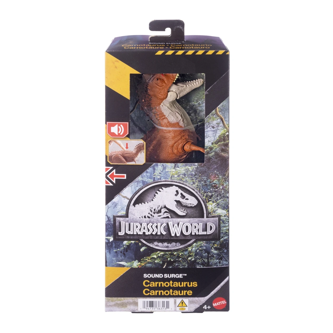 DINOSAURIO DE 12 PULGADAS CON EFECTOS DE SONIDO JURASSIC WORLD - 4