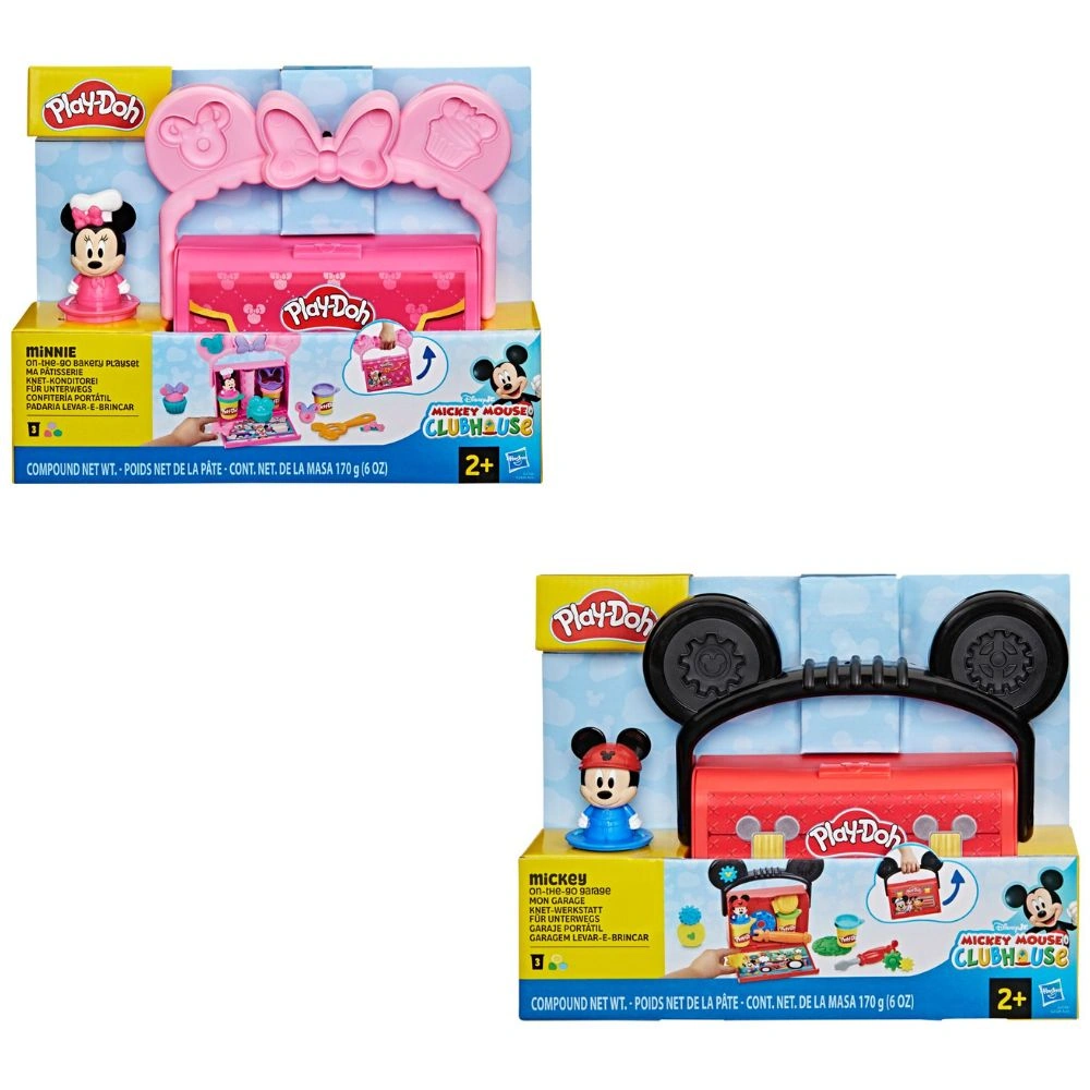 SET DE MASAS MOLDEABLES PLAY-DOH DISNEY JUNIOR ON-THE-GO - 1