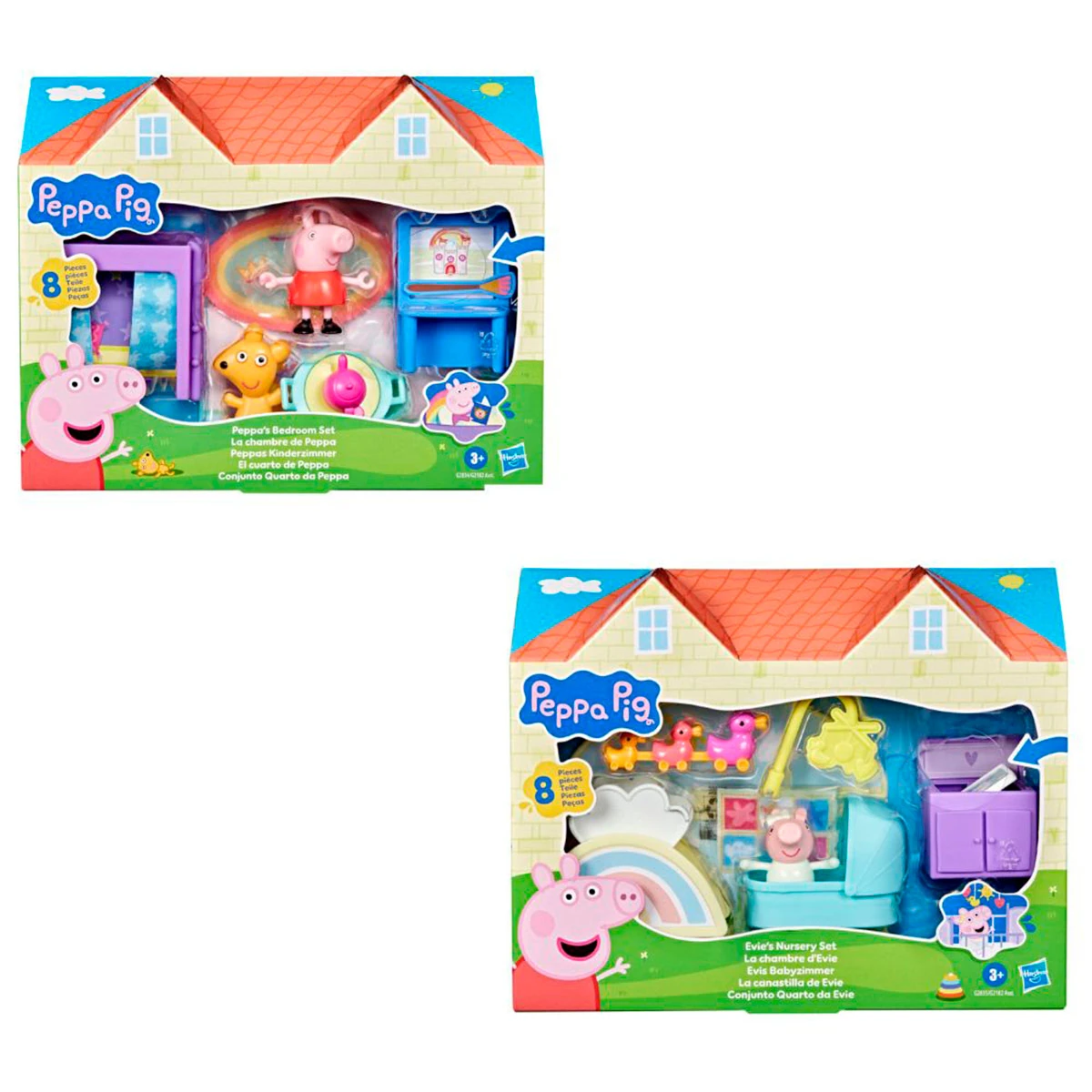 MUÑECA PEPPA PIG EL CUARTO DE PEPPA - 1