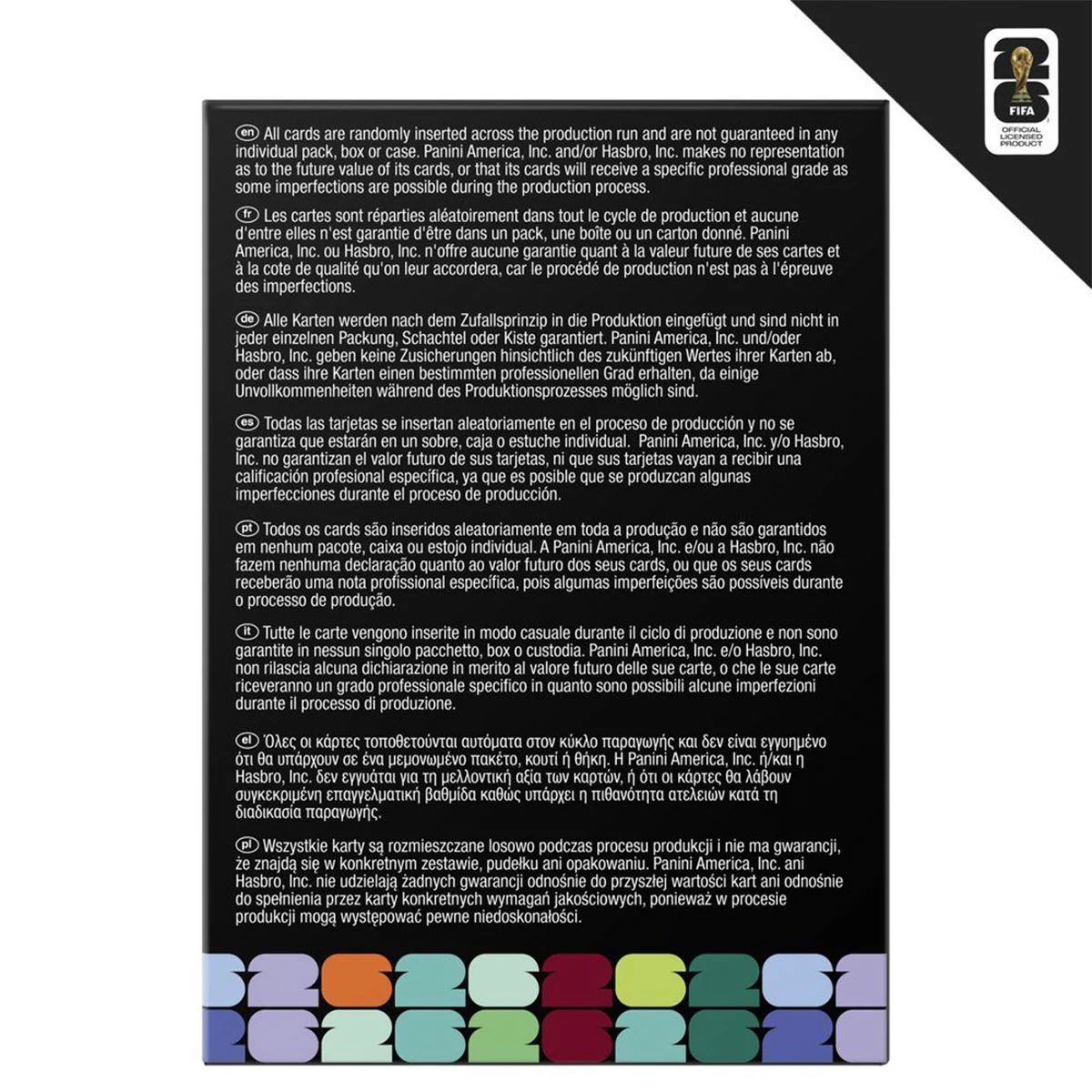 JUEGO DE MESA MONOPOLY PANINI PRIZM CARTAS COLECCIONABLES COPA MUNDIAL DE LA FIFA - 3