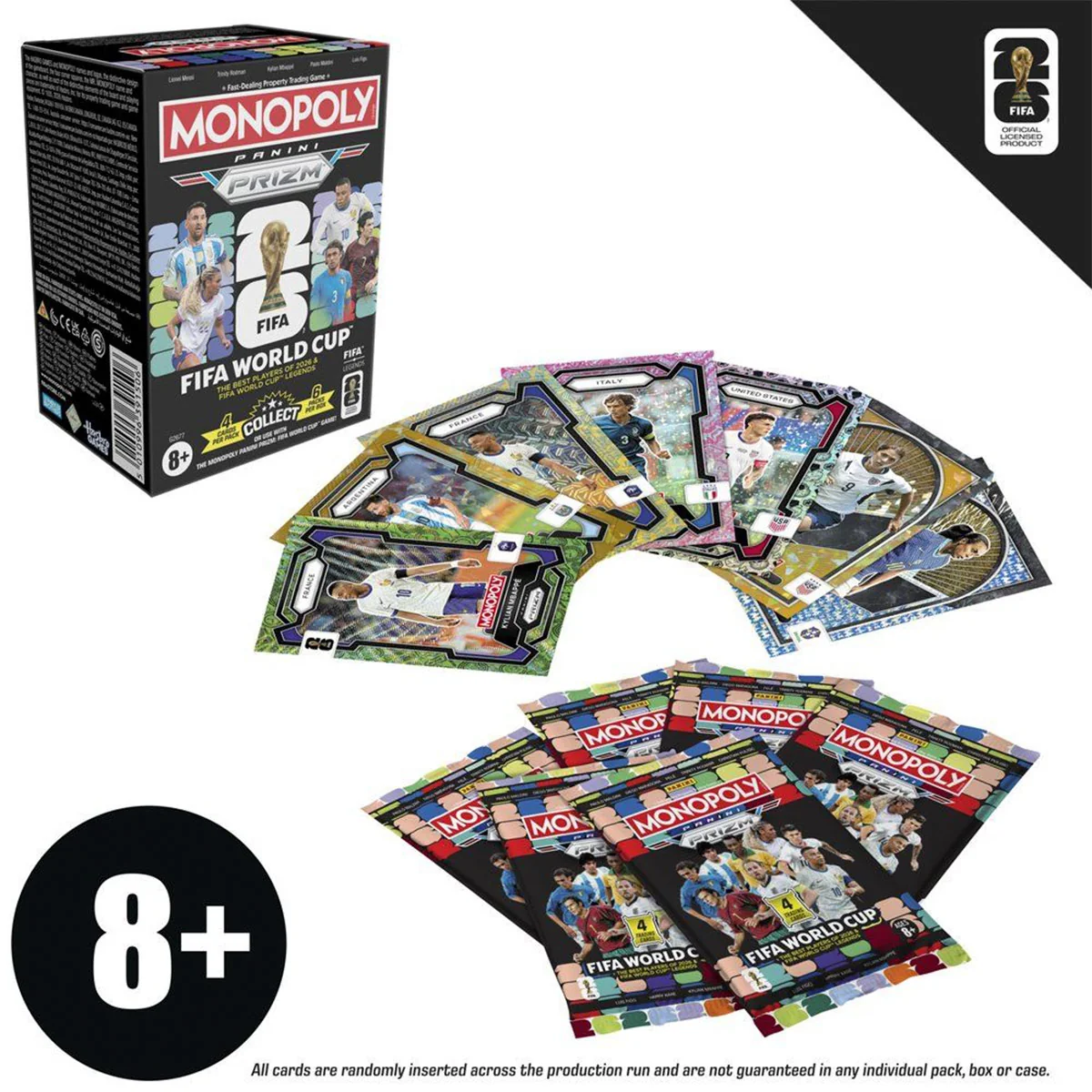 JUEGO DE MESA MONOPOLY PANINI PRIZM CARTAS COLECCIONABLES COPA MUNDIAL DE LA FIFA - 4