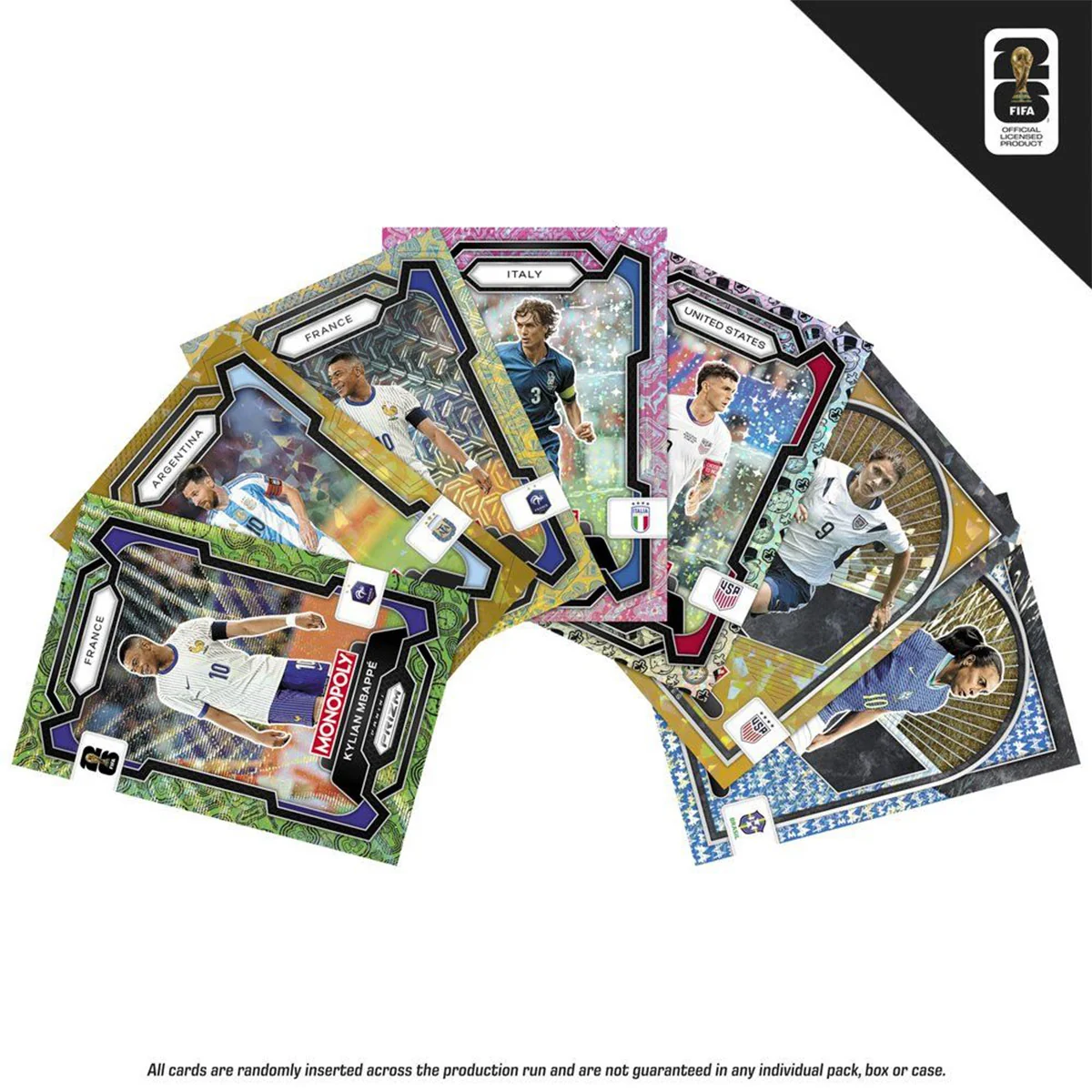 JUEGO DE MESA MONOPOLY PANINI PRIZM CARTAS COLECCIONABLES COPA MUNDIAL DE LA FIFA - 7