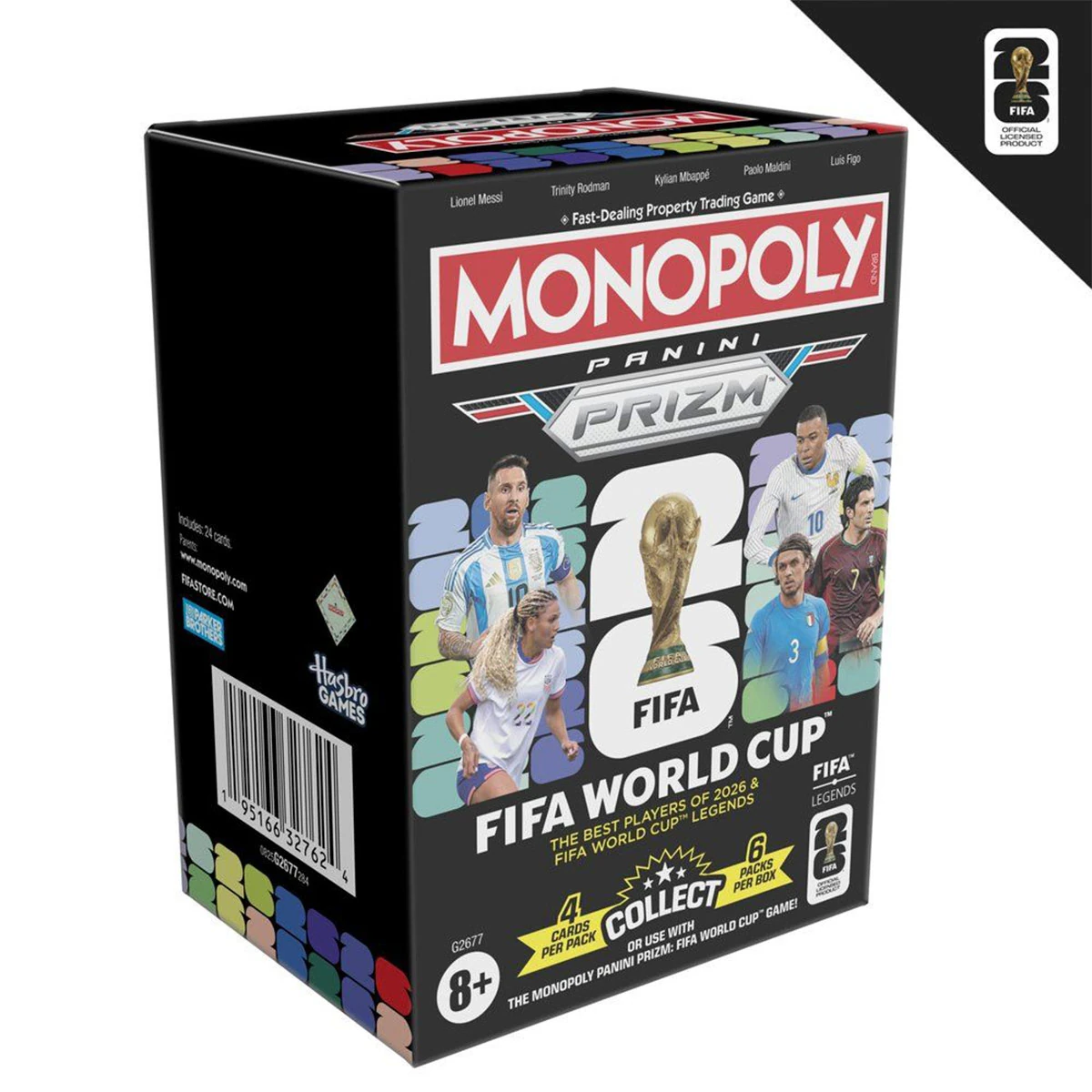 JUEGO DE MESA MONOPOLY PANINI PRIZM CARTAS COLECCIONABLES COPA MUNDIAL DE LA FIFA - 8
