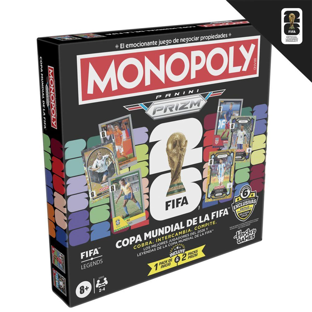 FIFA JUEGO DE MESA MONOPOLY PANINI PRIZM COPA MUNDIAL DE LA FIFA - 5