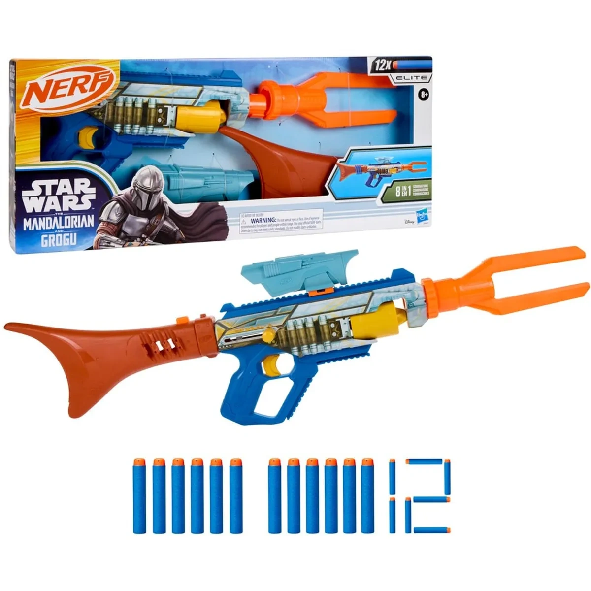 BLASTER STAR WARS MANDALORIAN NERF G3237  - 3