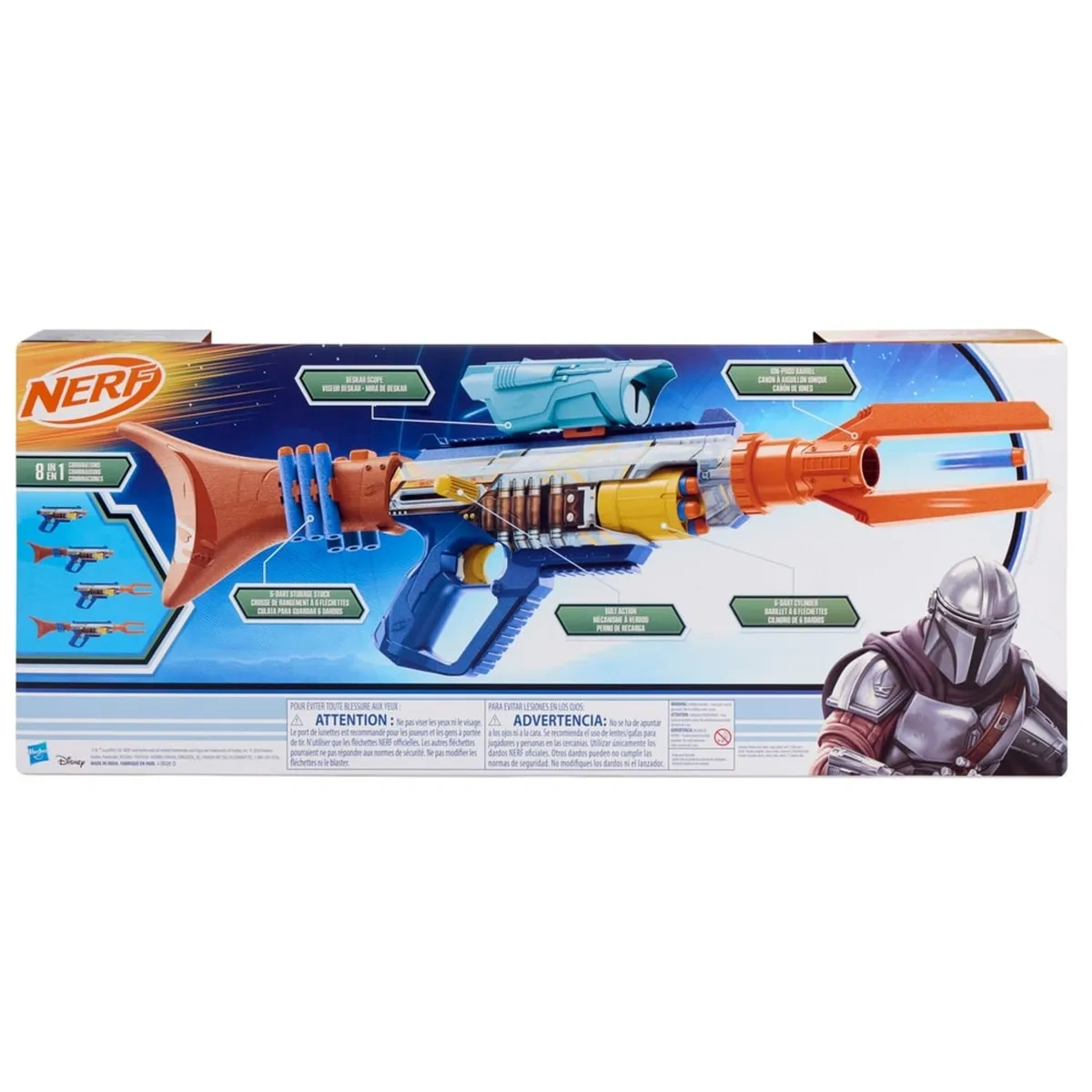 BLASTER STAR WARS MANDALORIAN NERF G3237  - 4