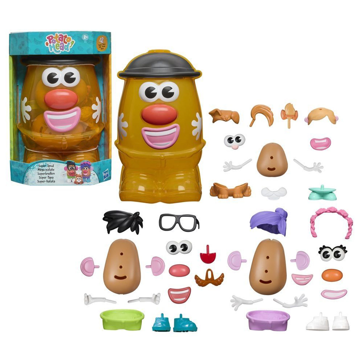 FIGURA DIDÁCTICA CARA DE PAPA SÚPER PAPA - 3