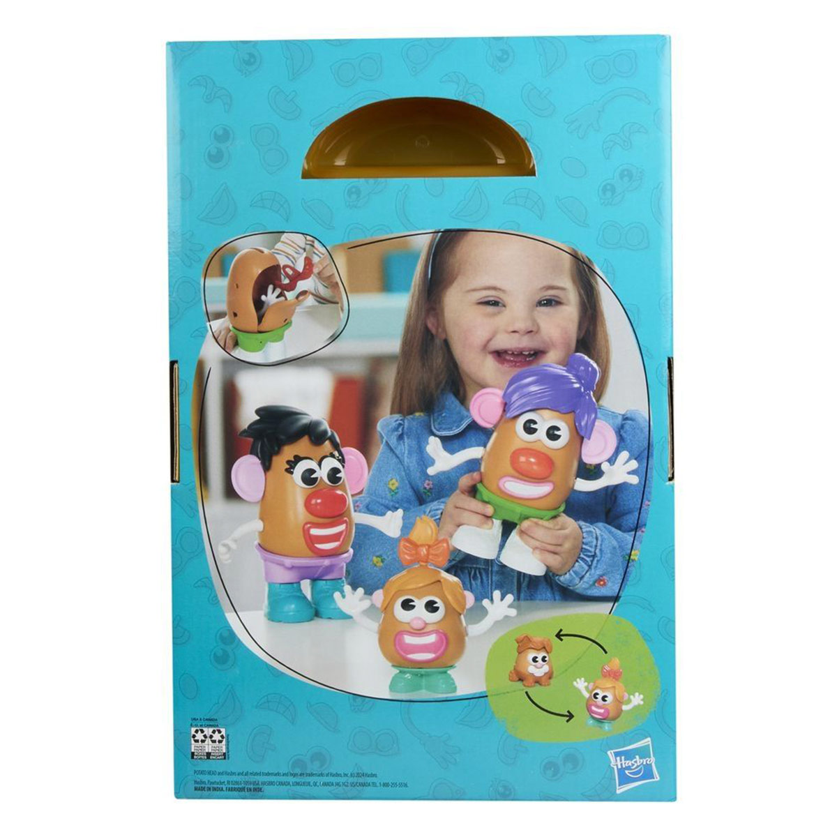 FIGURA DIDÁCTICA CARA DE PAPA SÚPER PAPA - 4