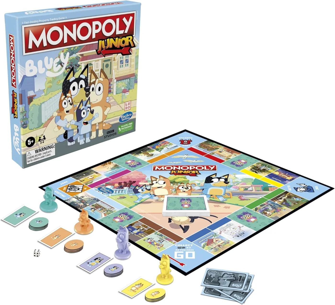 MONOPOLY JUNIOR BLUEY F5687  - 13