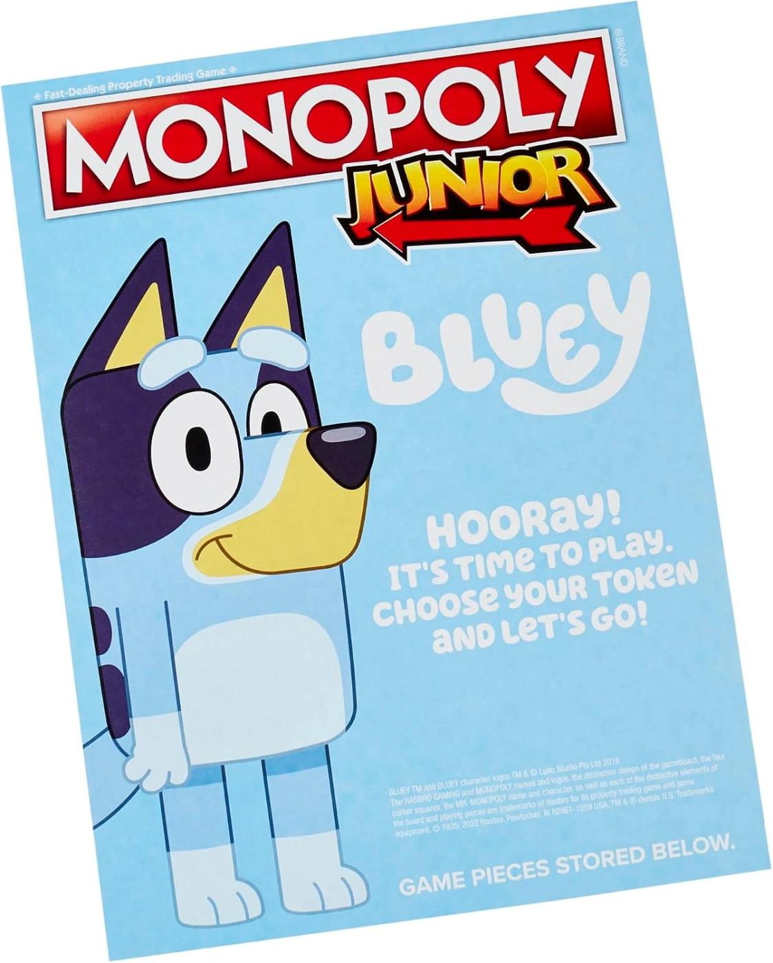 MONOPOLY JUNIOR BLUEY F5687  - 15