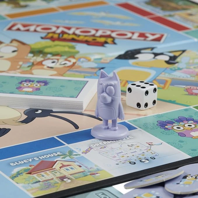 MONOPOLY JUNIOR BLUEY F5687  - 4