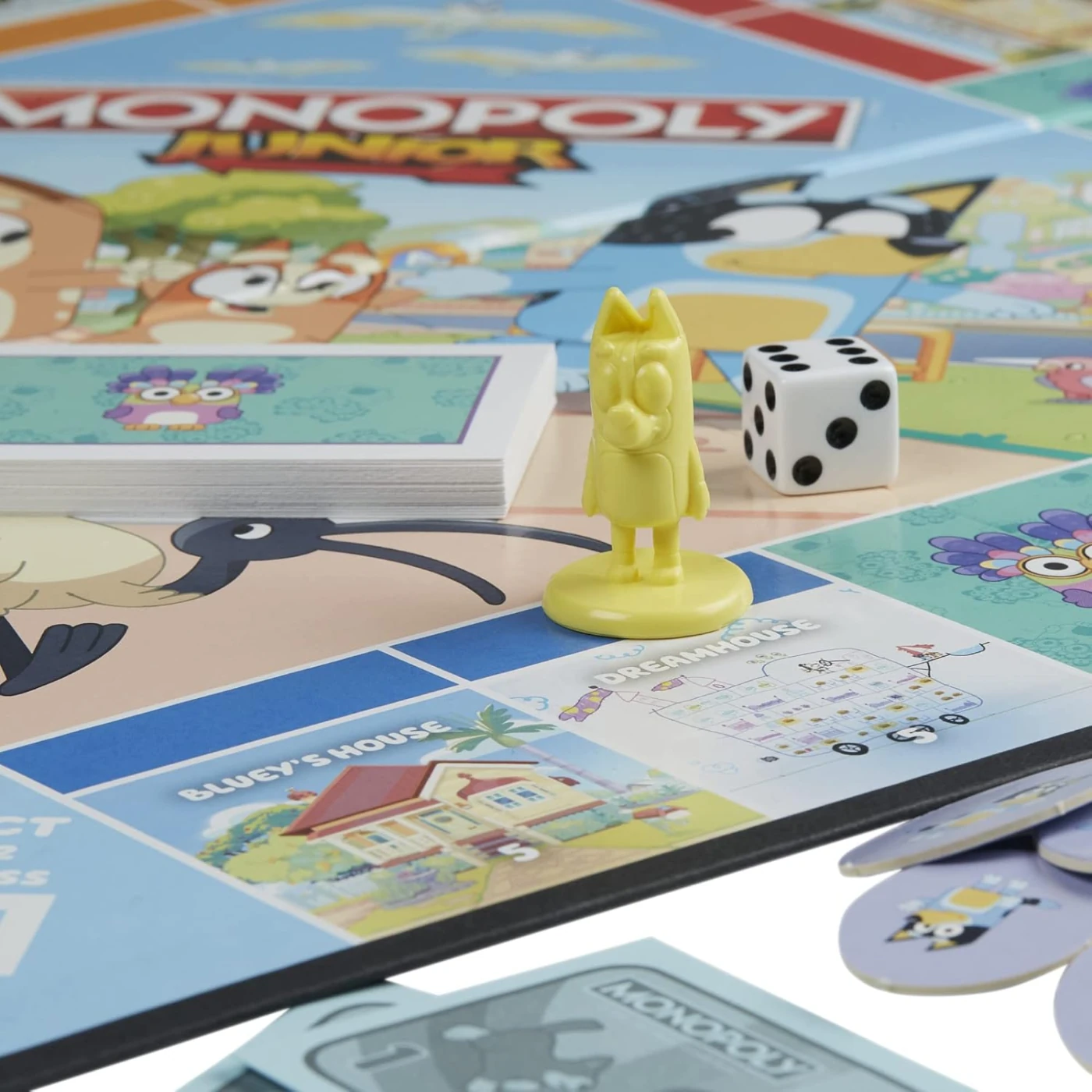 MONOPOLY JUNIOR BLUEY F5687  - 6