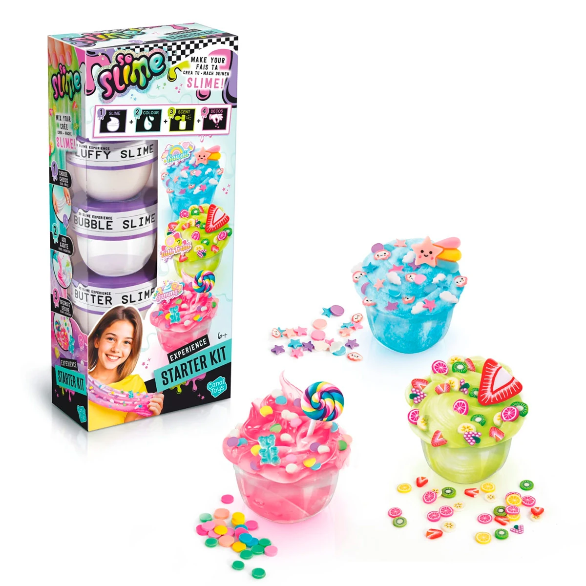 CANAL TOYS CREA TU SLIME 3 PACK - 1
