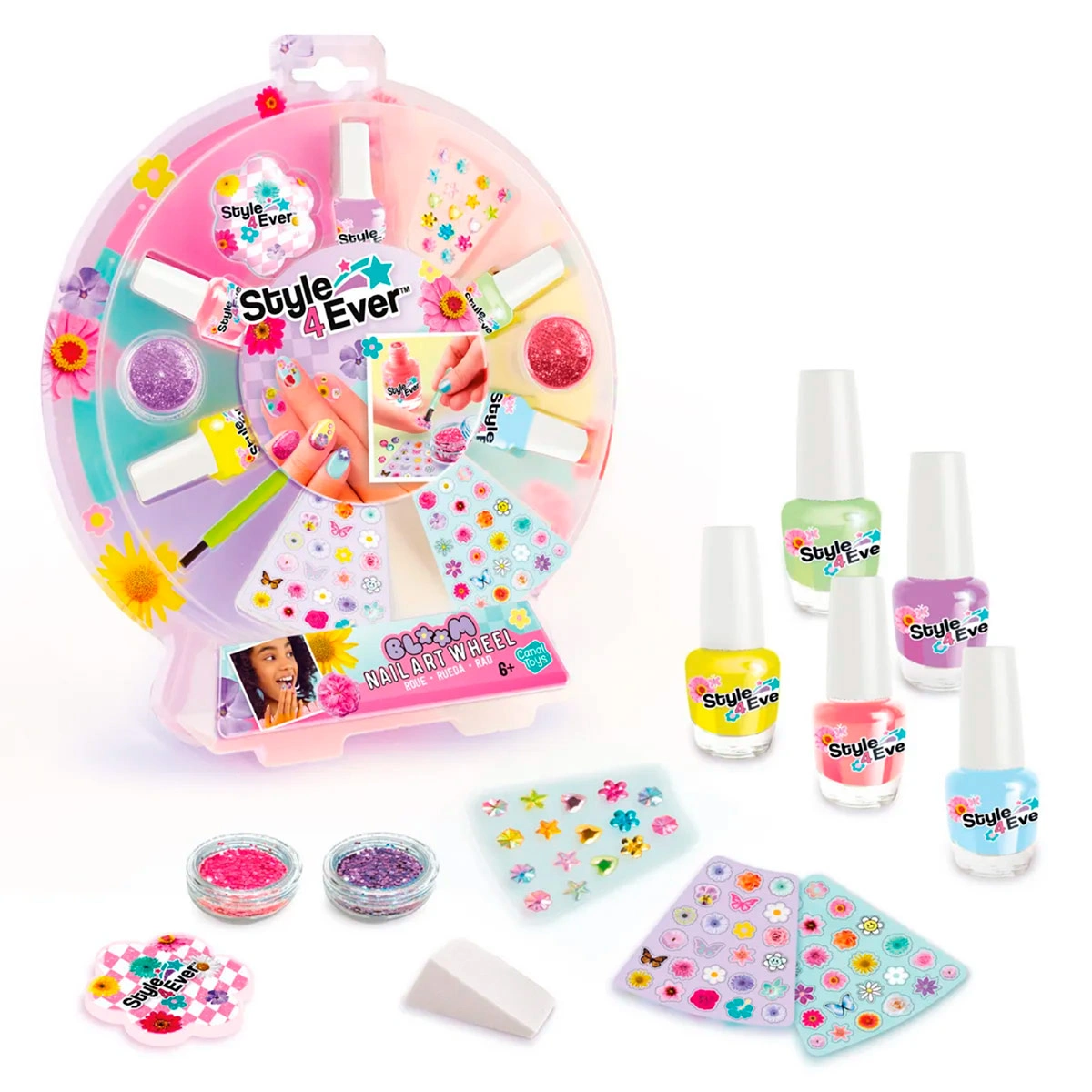 SET DE JUEGO CANAL TOYS NAIL ART WHEEL - 1