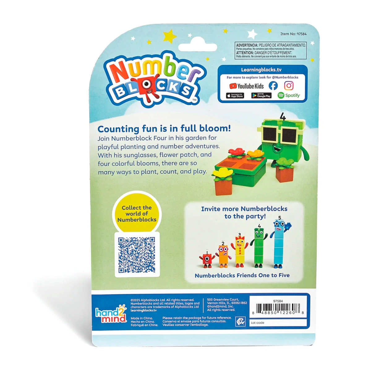 FIGURA JARDIN DEL 4 NUMBERBLOCKS - 7