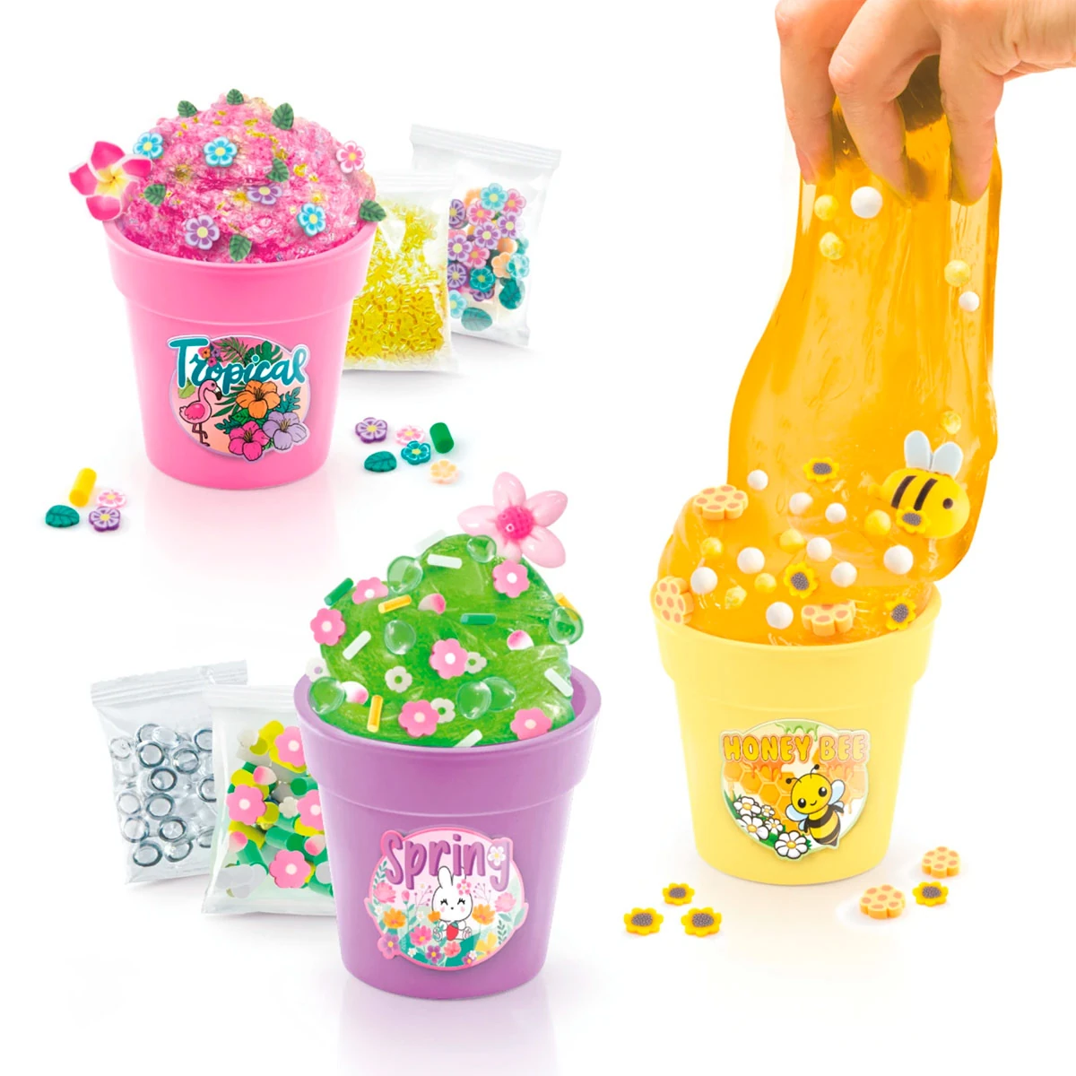 CANAL TOYS SLIME 3 MACETAS - 2