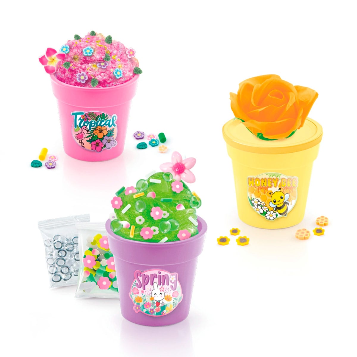 CANAL TOYS SLIME 3 MACETAS - 3
