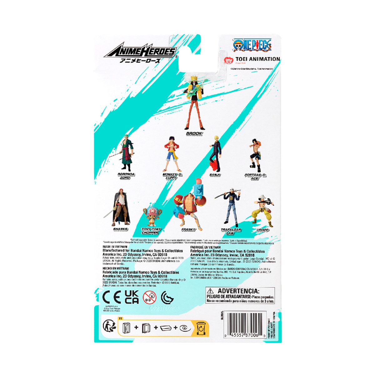 FIGURA DE ACCIÓN BANDAI ONE PIECE 36932 - RORONA ZORO 1ST WAVE 16CM - 14