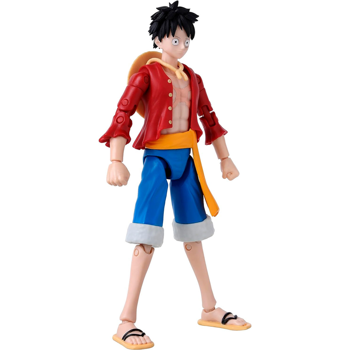 FIGURA DE ACCIÓN BANDAI ONE PIECE 37007 - MONKEY D LUFFY DRESSROSA VERSION 7TH WAVE 16CM - 3